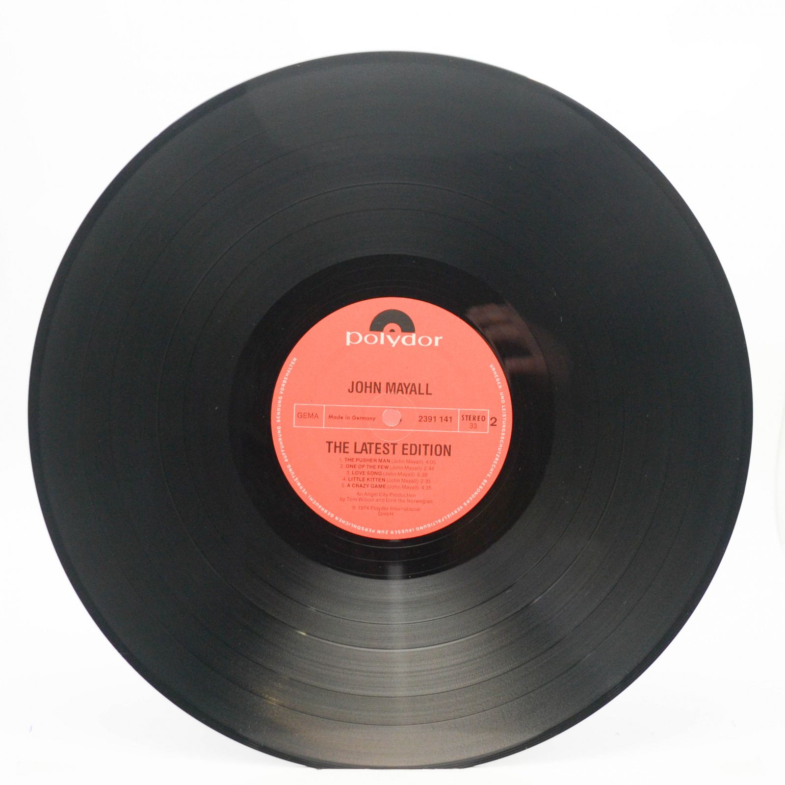 John Mayall — The Latest Edition, 1974