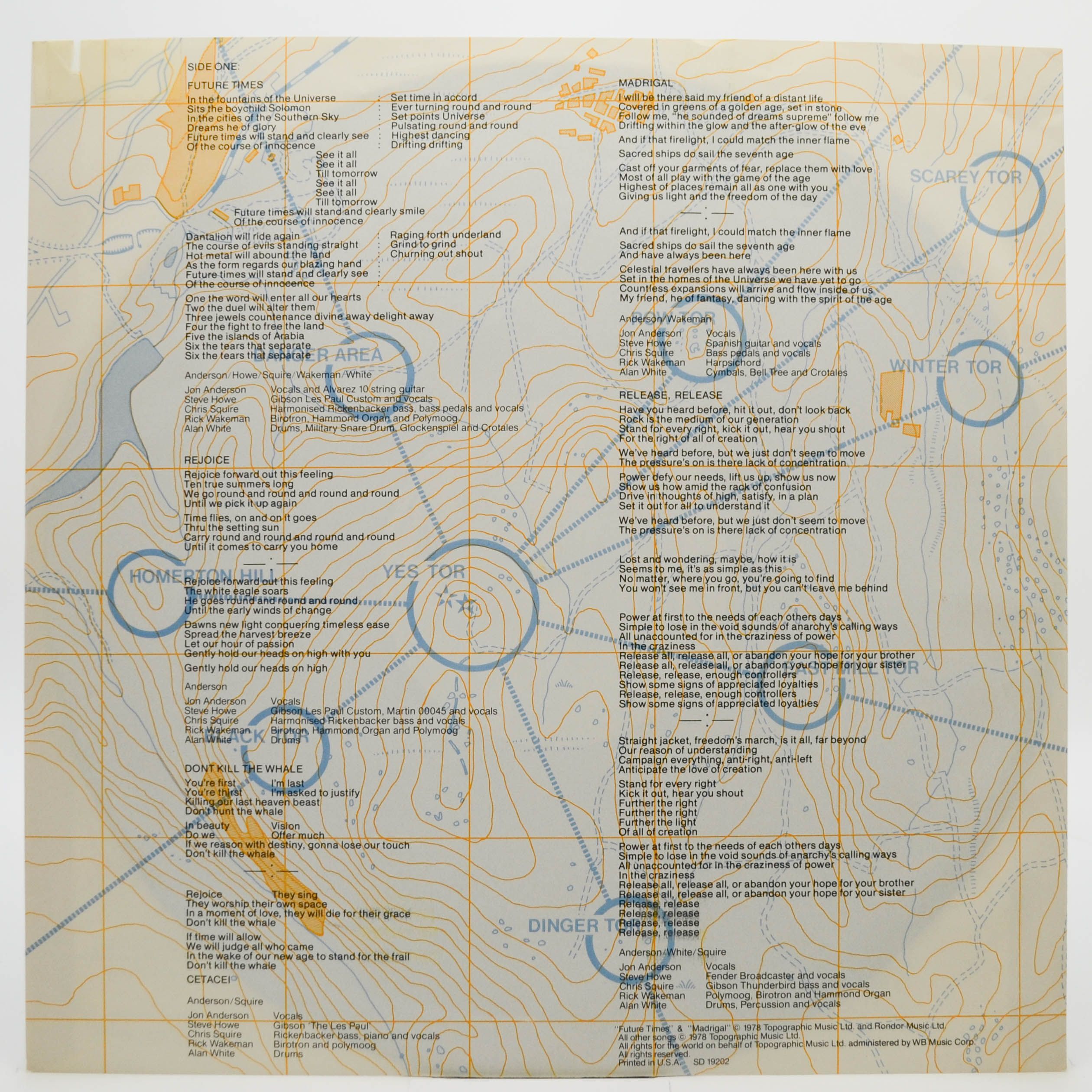 Yes — Tormato (USA), 1978