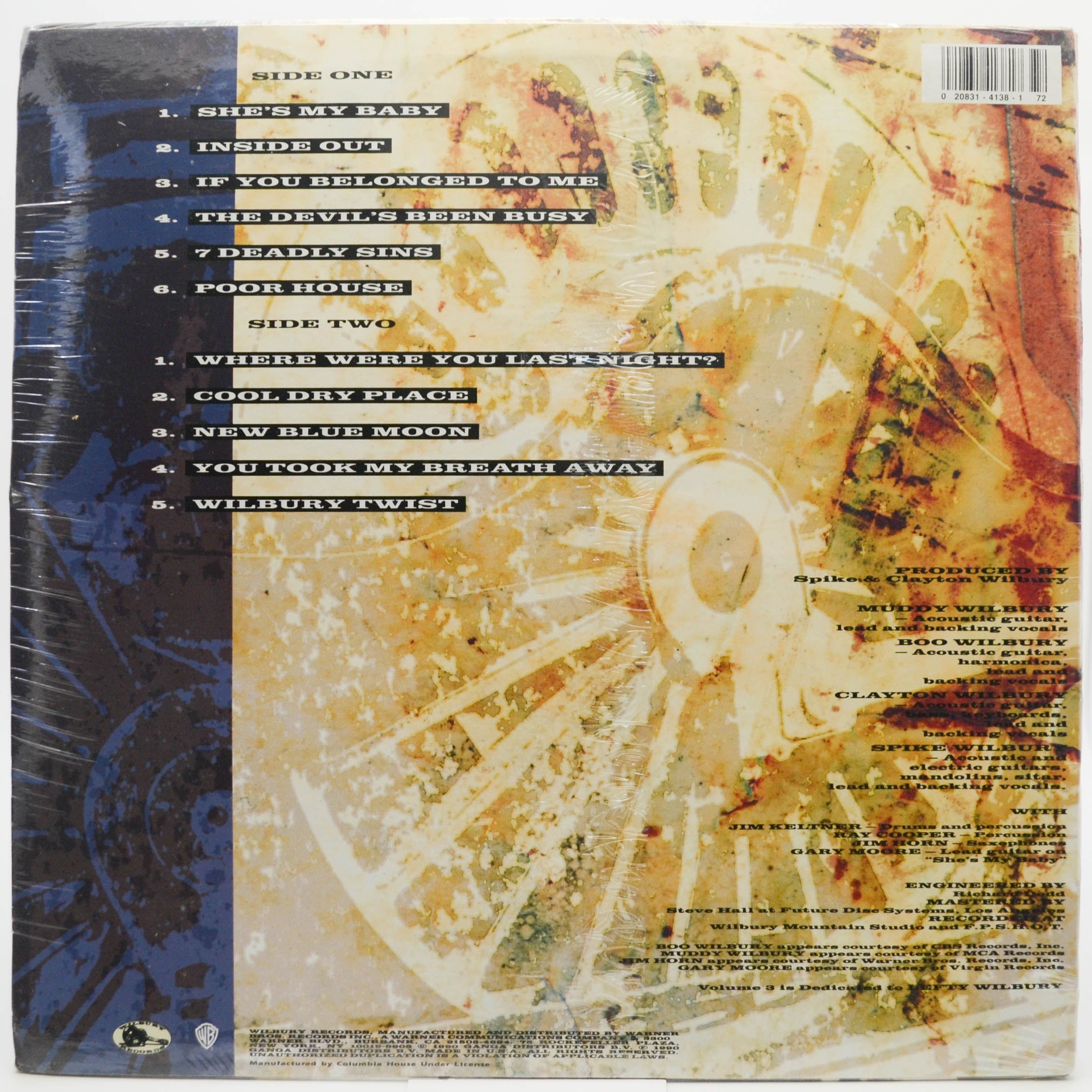Traveling Wilburys — Vol. 3 (USA), 1990