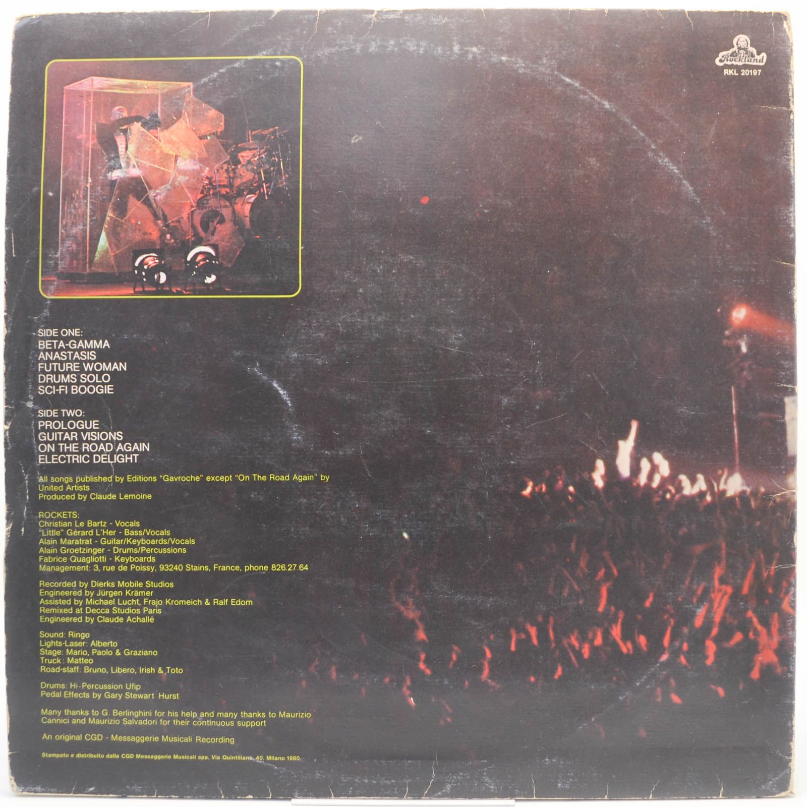 Rockets — Live, 1980