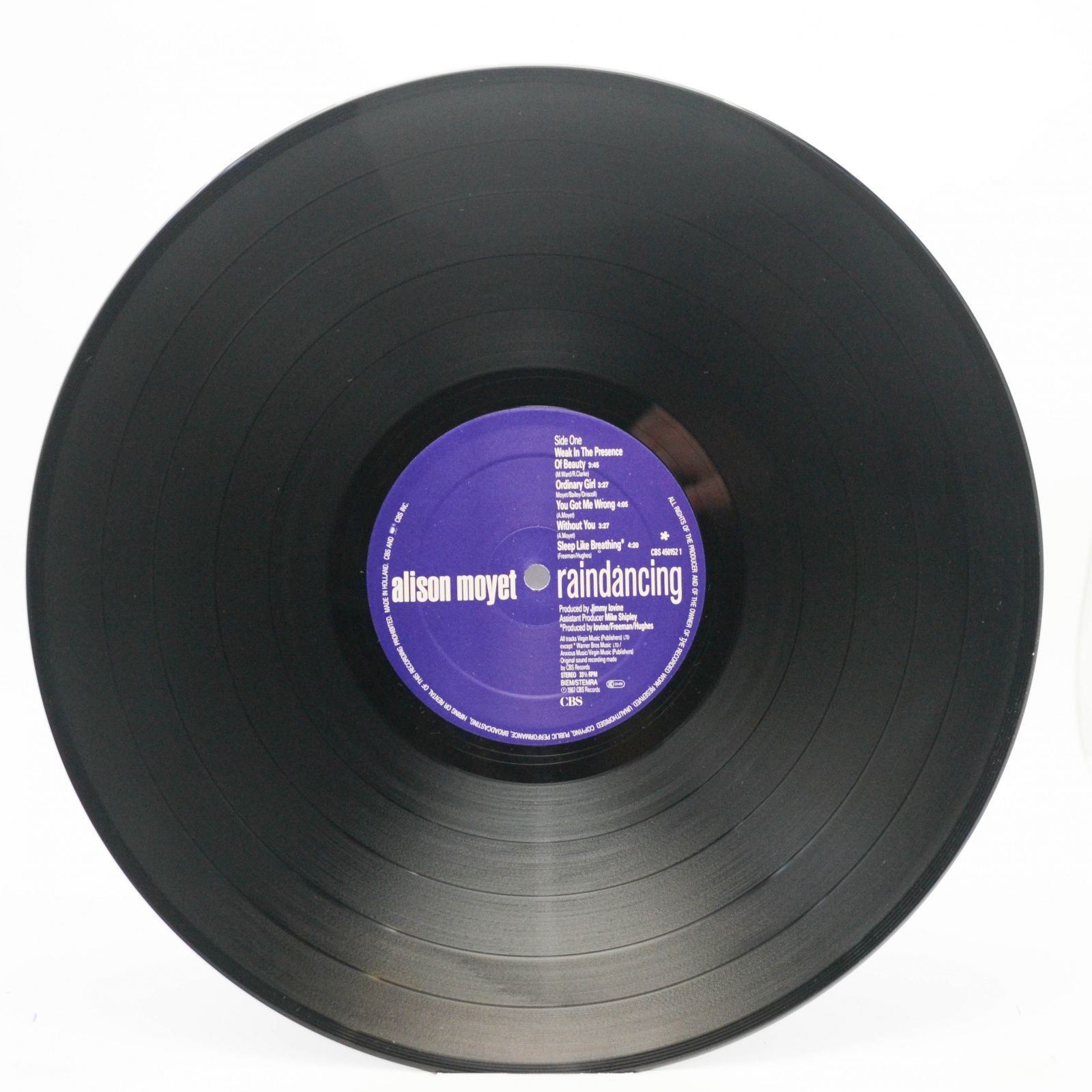 Alison Moyet — Raindancing, 1987