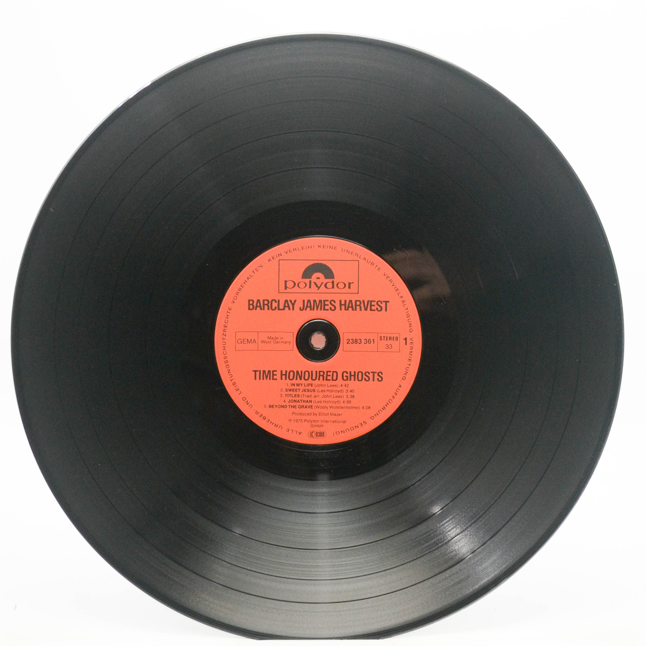 Barclay James Harvest — Time Honoured Ghosts, 1975