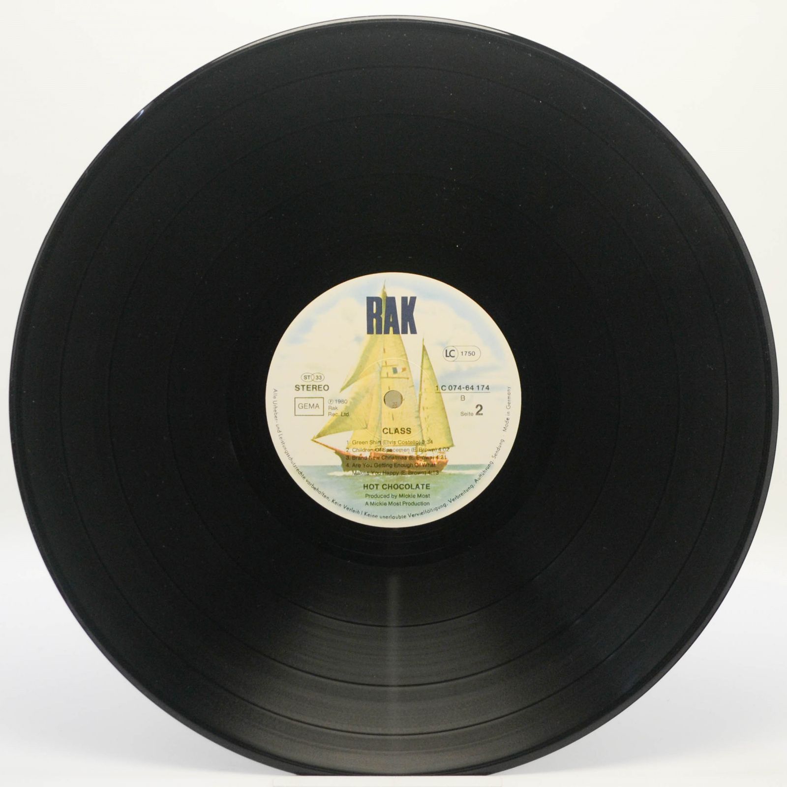 Hot Chocolate — Class, 1980