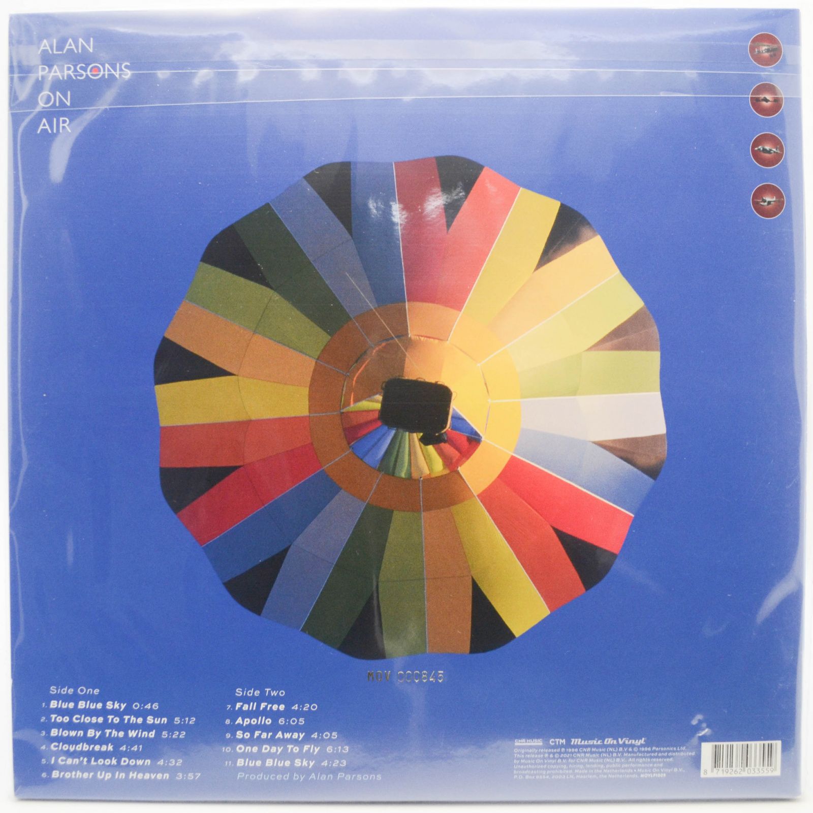 Alan Parsons — On Air, 1996