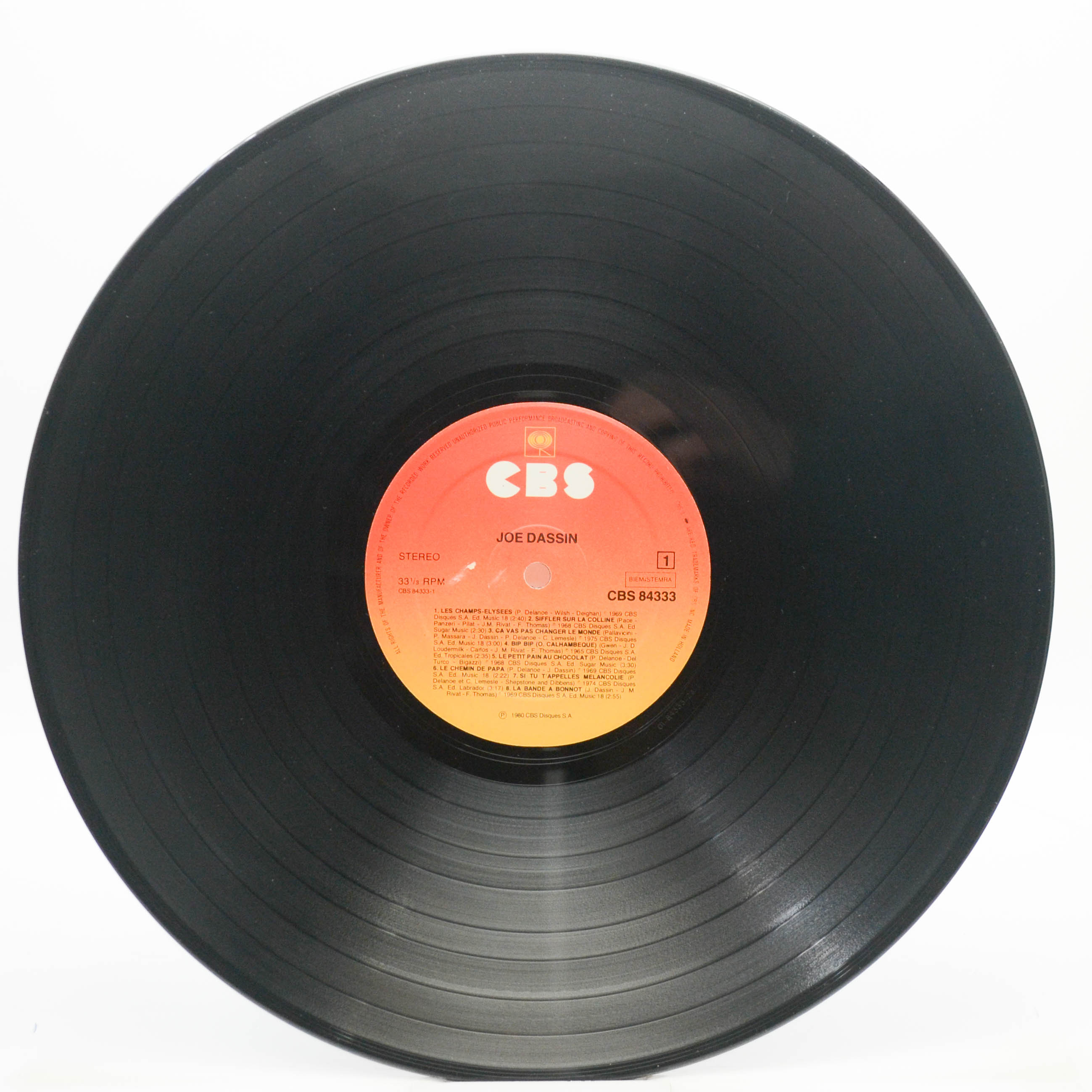 Joe Dassin — Joe Dassin, 1980