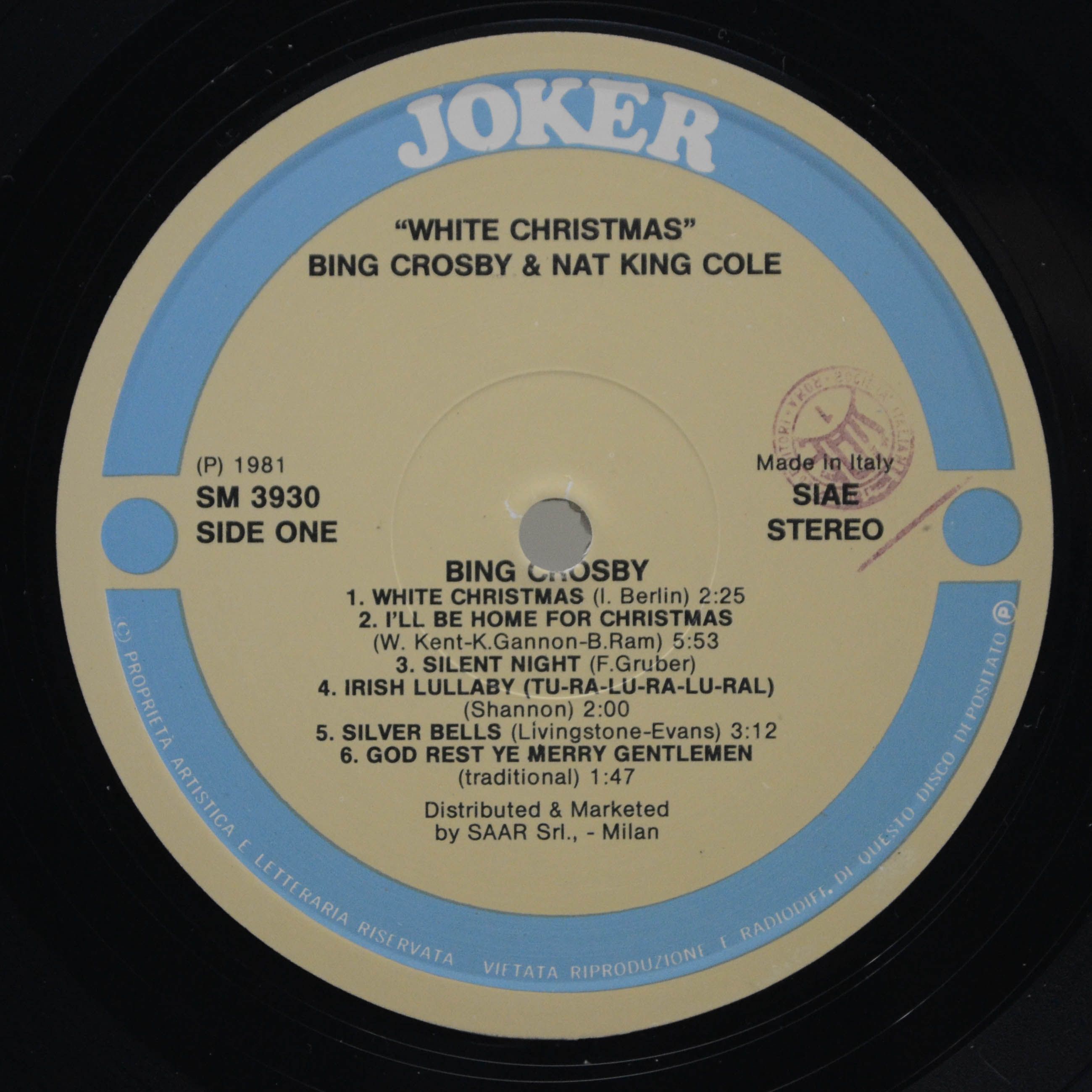 Bing Crosby & Nat King Cole — White Christmas, 1981