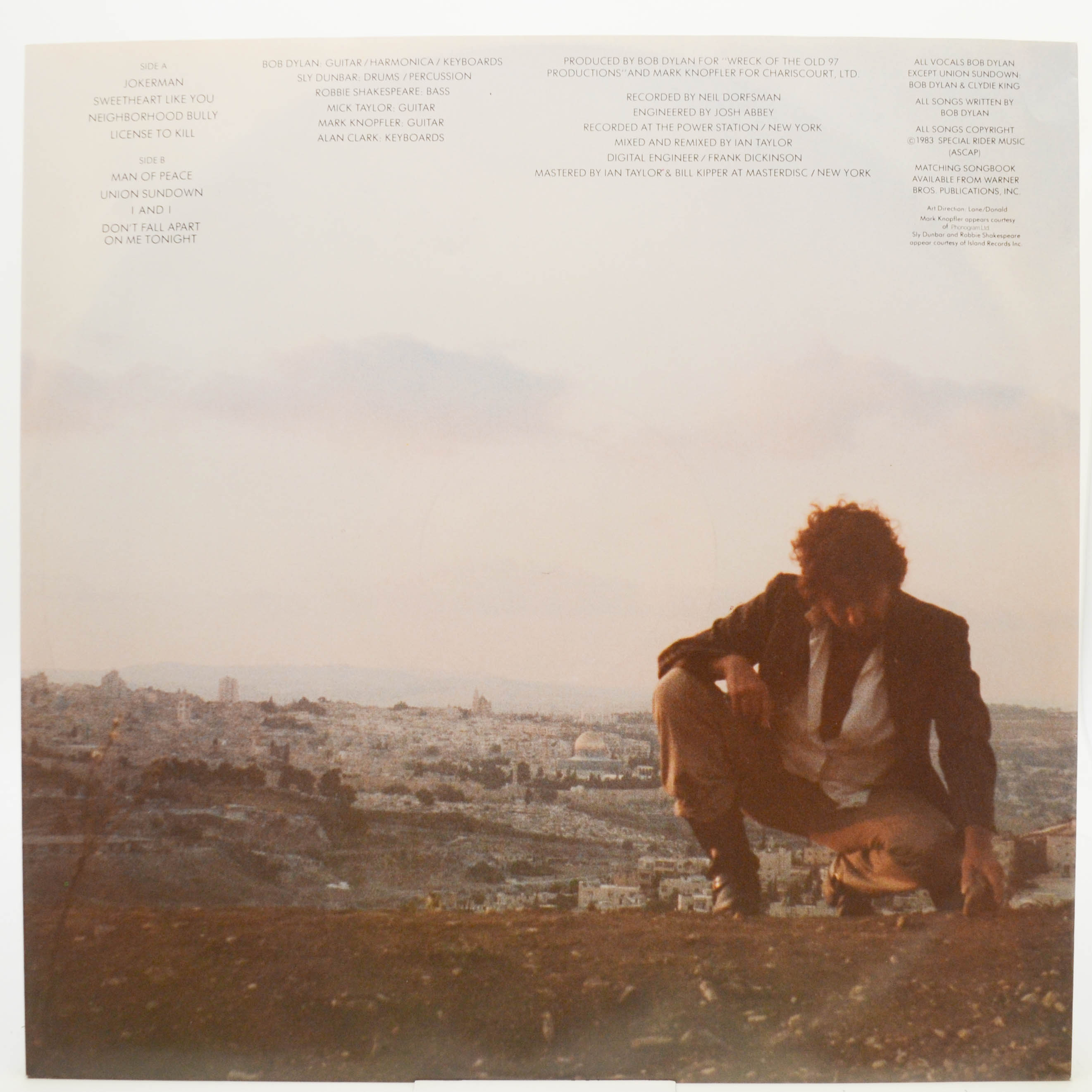 Bob Dylan — Infidels, 1983