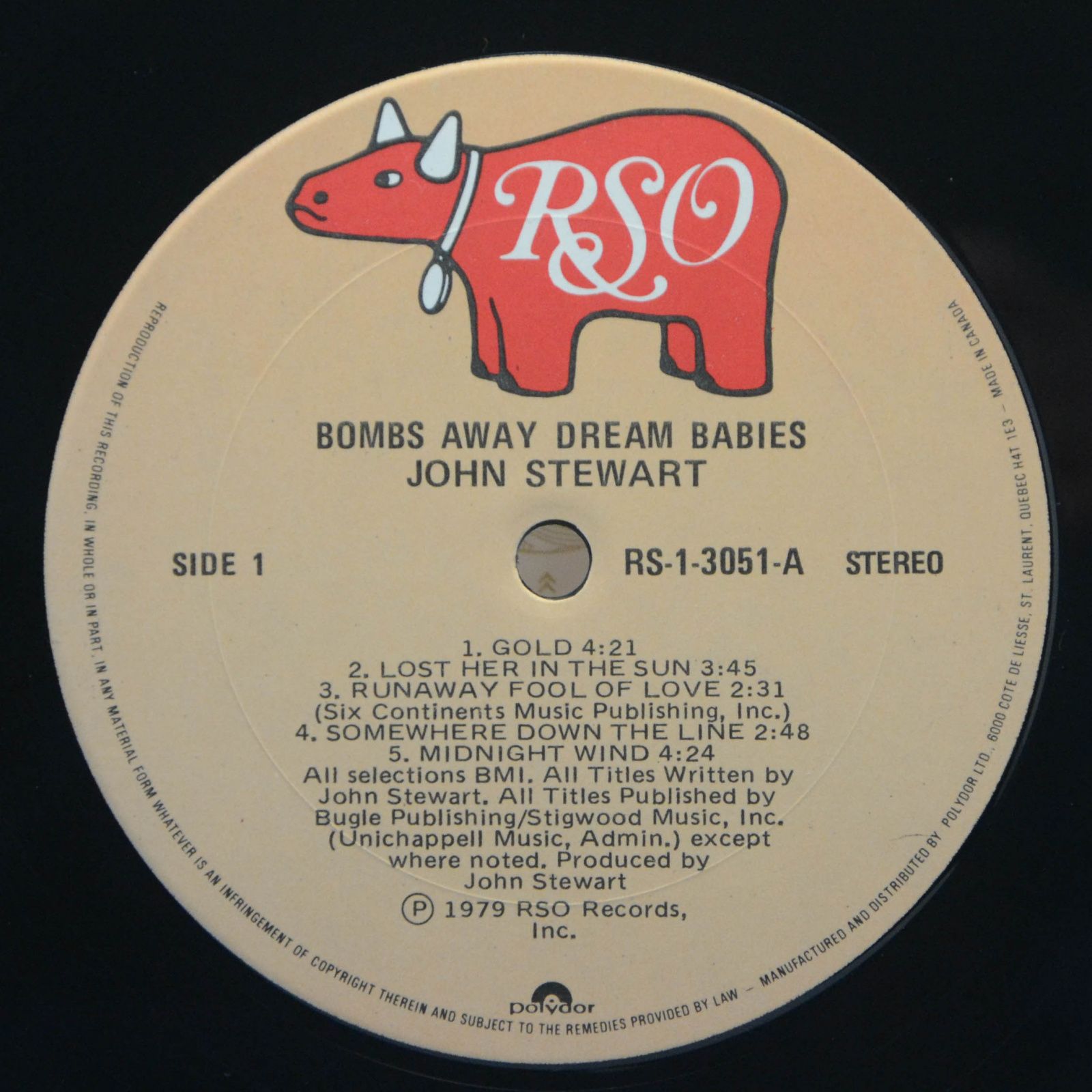 John Stewart — Bombs Away Dream Babies, 1979