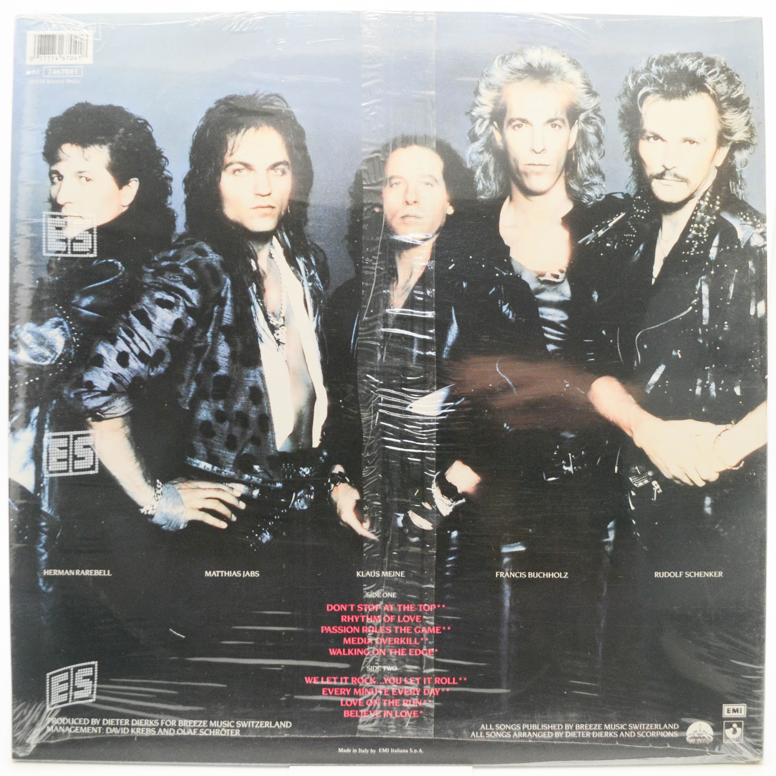 Scorpions — Savage Amusement, 1988