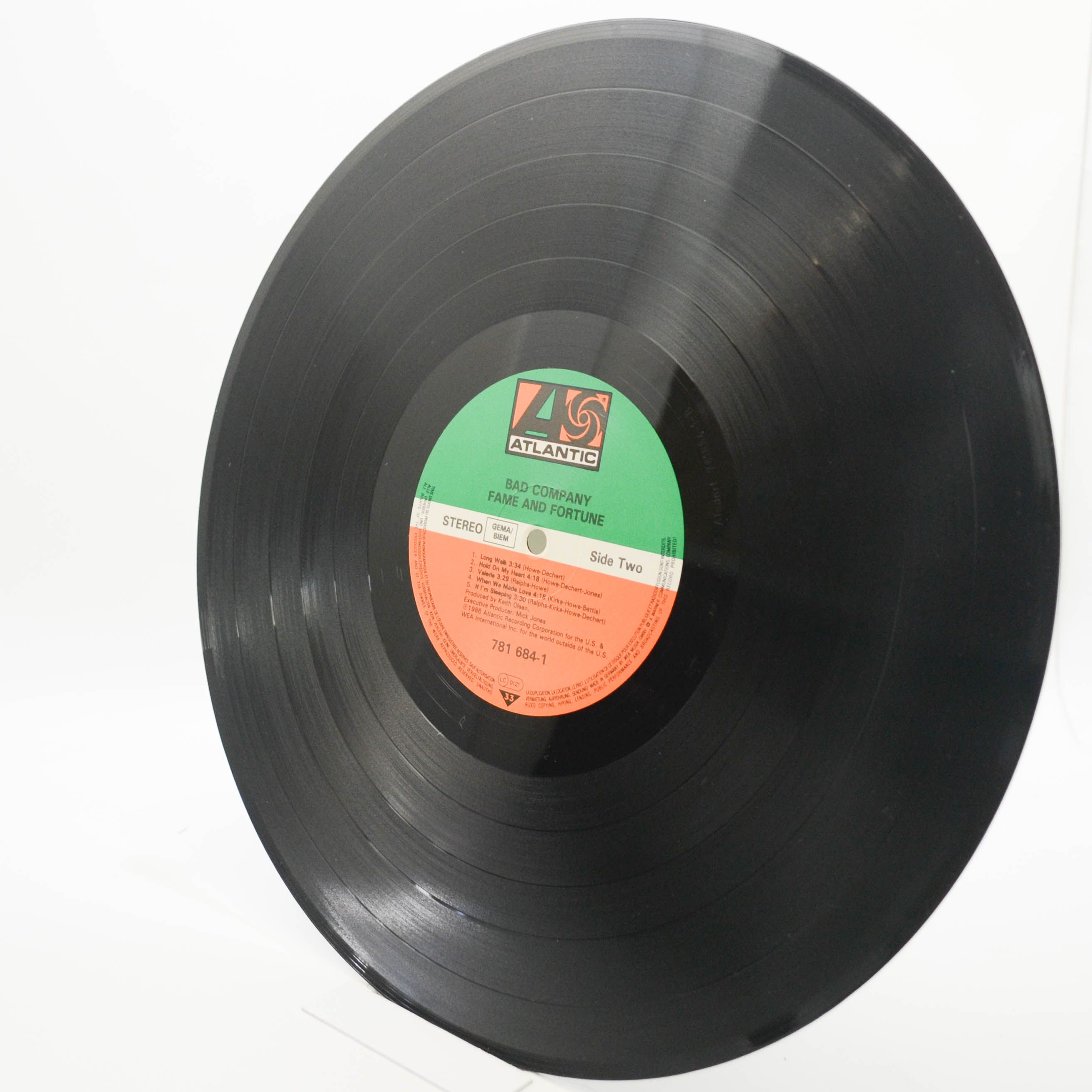 Bad Company — Fame And Fortune, 1986