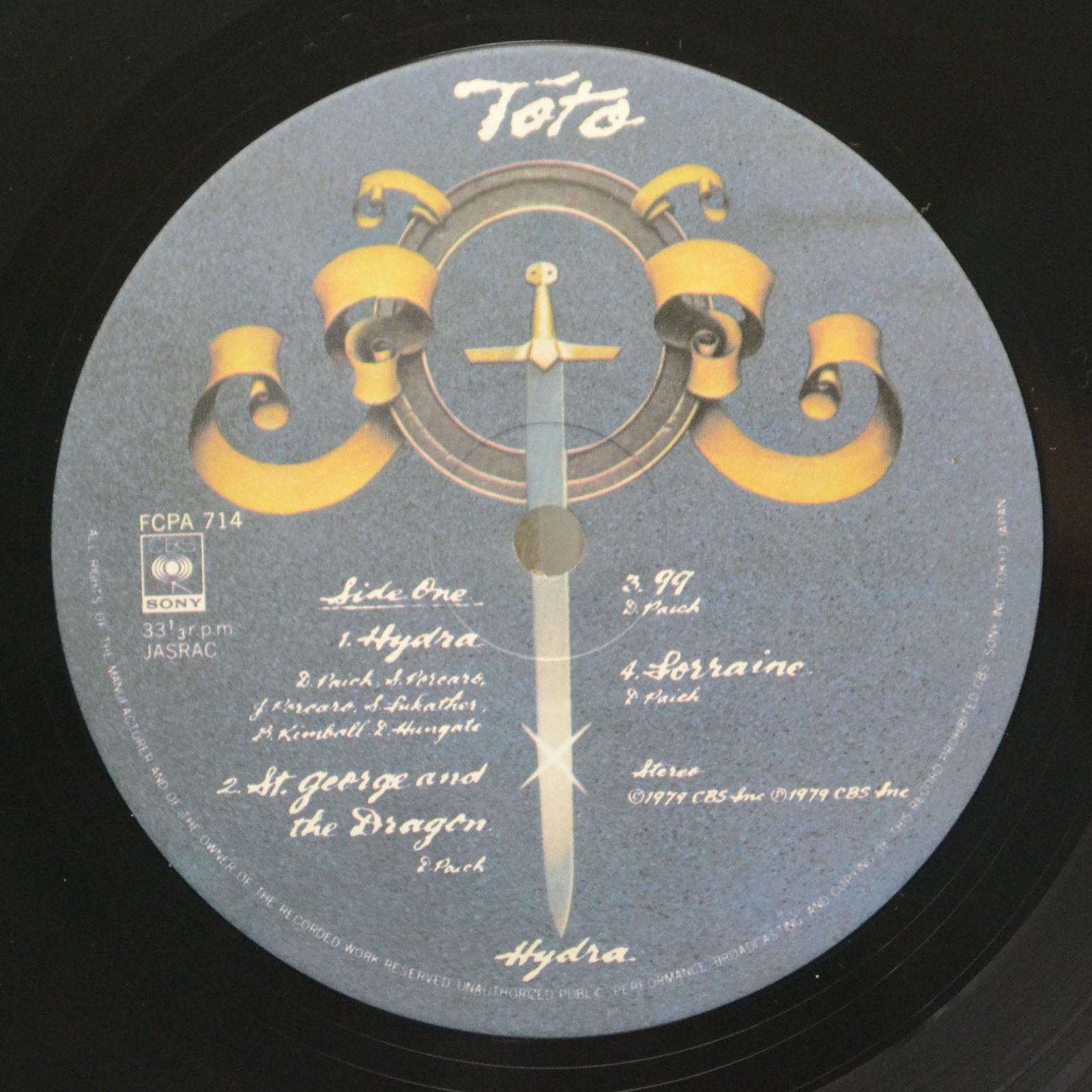 Toto — Hydra, 1979