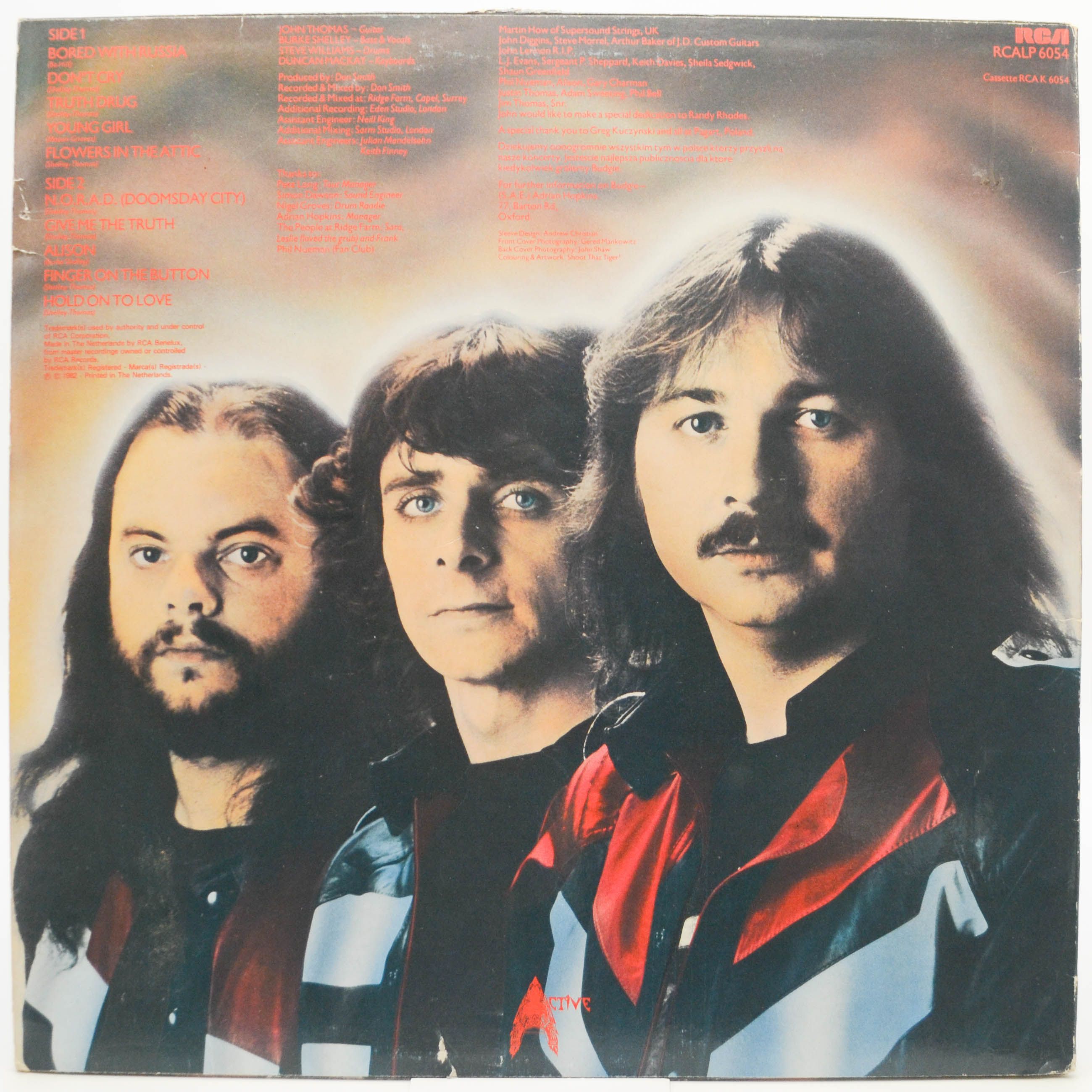 Budgie — Deliver Us From Evil, 1982