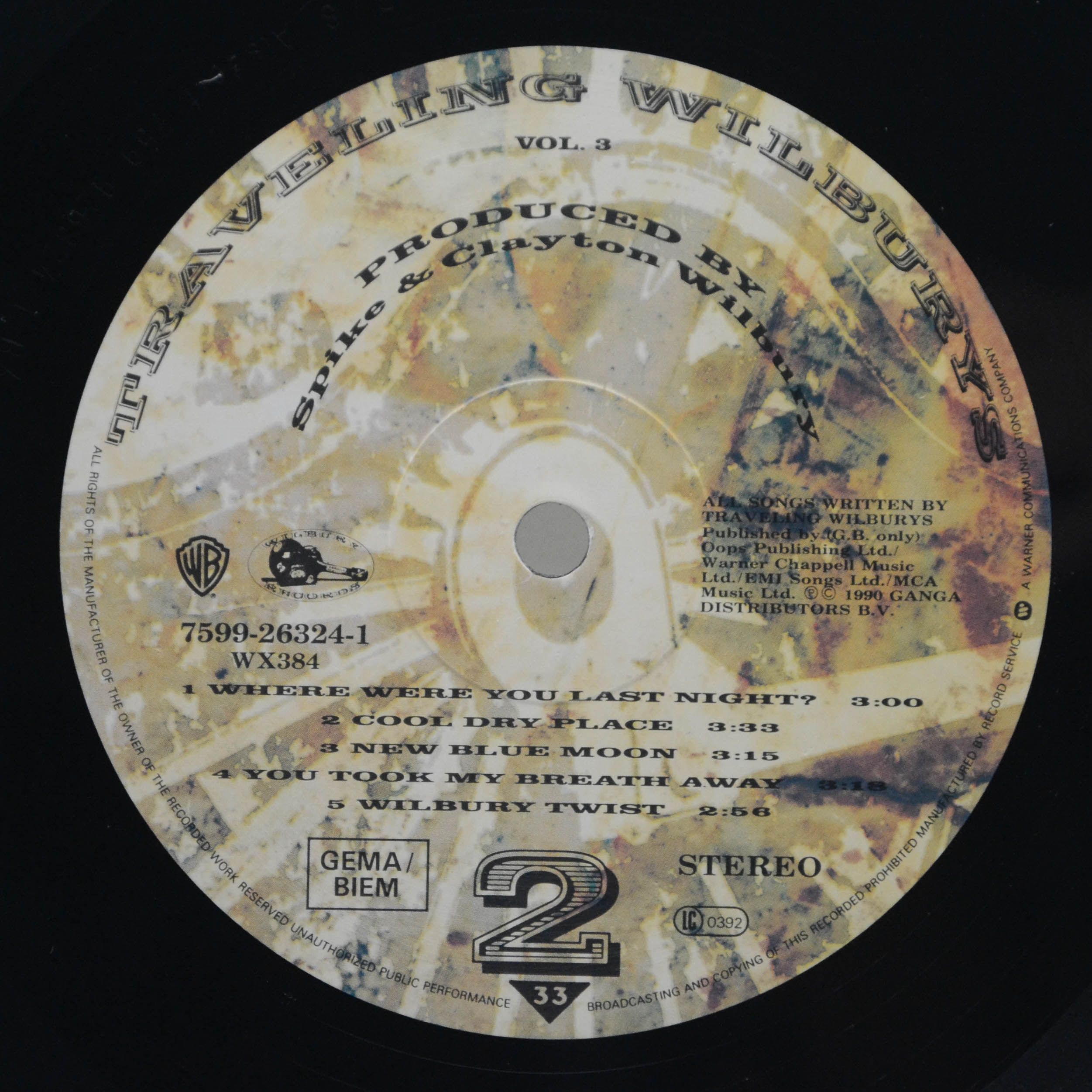 Traveling Wilburys — Vol. 3, 1990