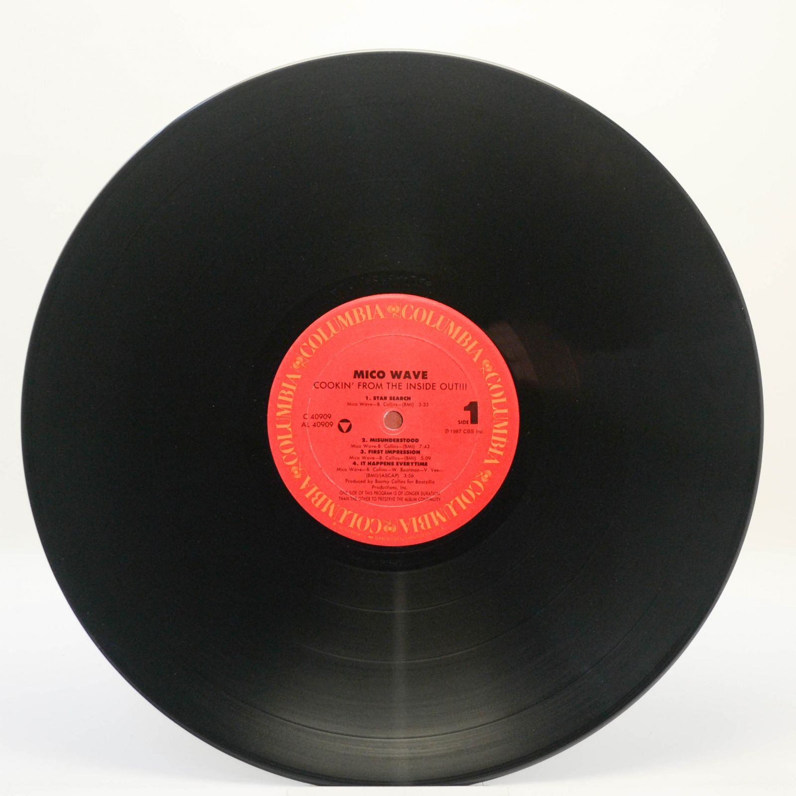 Mico Wave — Cookin' From The Inside Out!!!, 1987