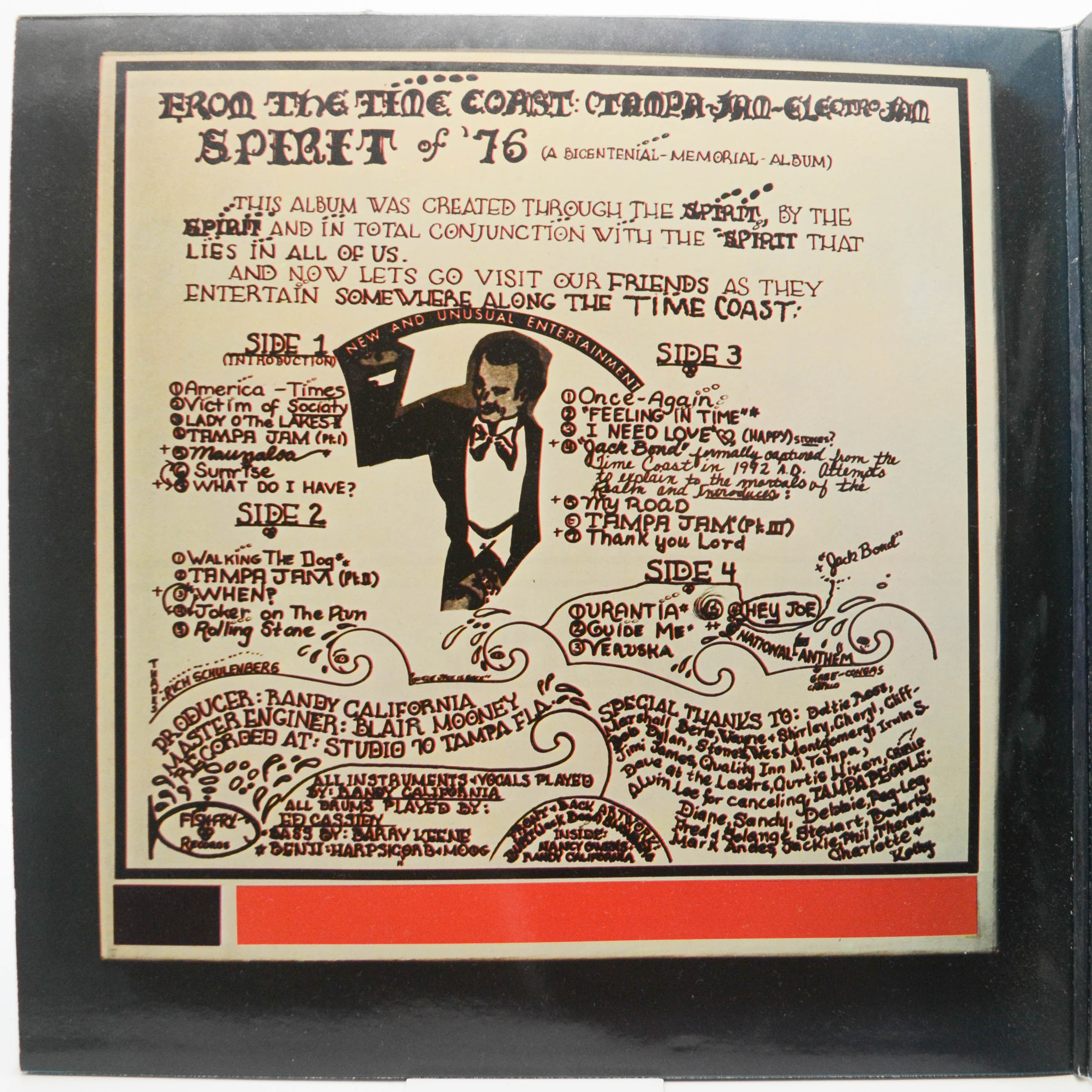 Spirit — Spirit Of '76 (2LP, UK), 1975