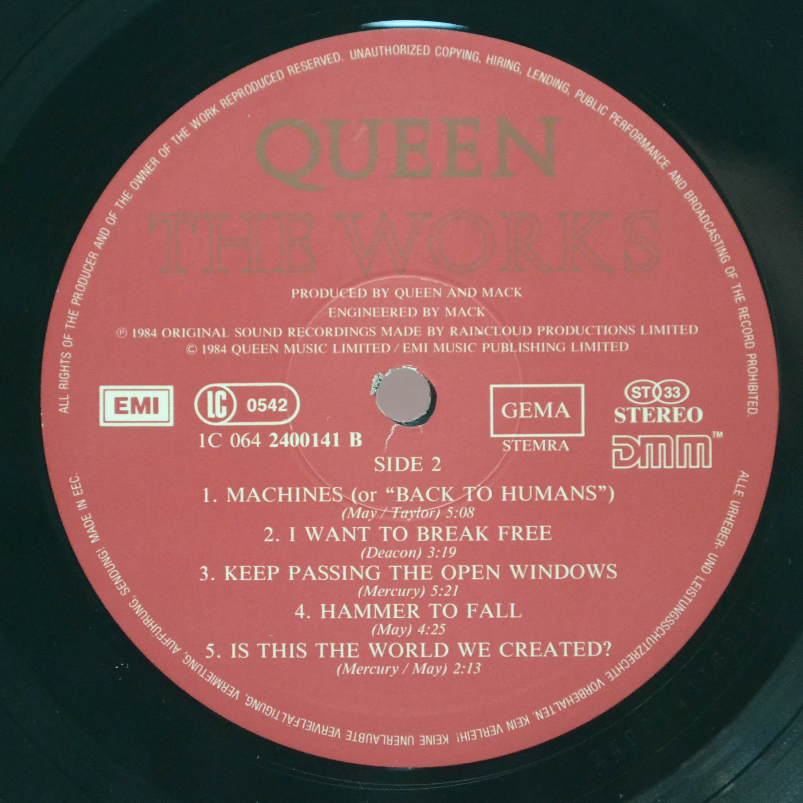 Queen — The Works, 1984