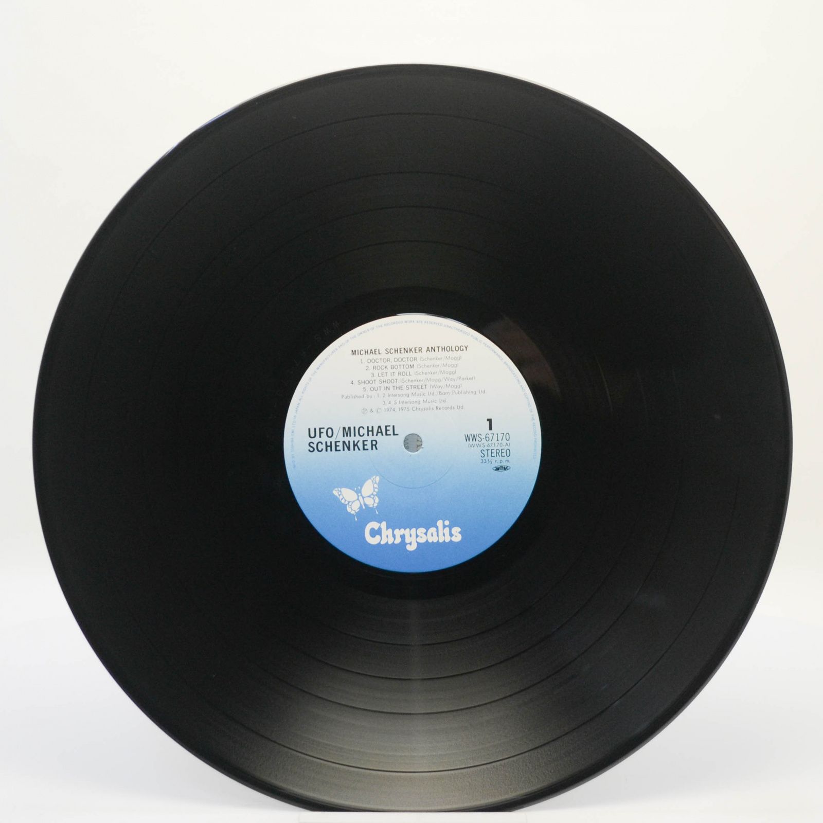 Michael Schenker — Michael Schenker Anthology (2LP), 1983
