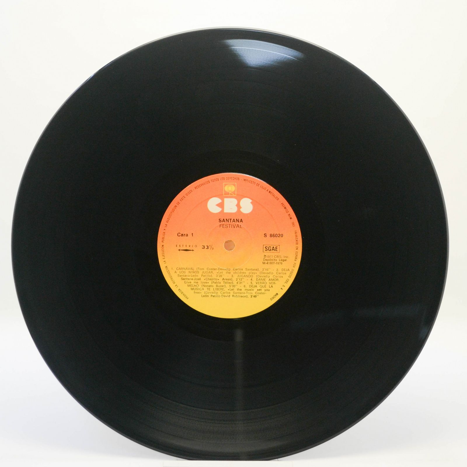 Santana — Festivál, 1976