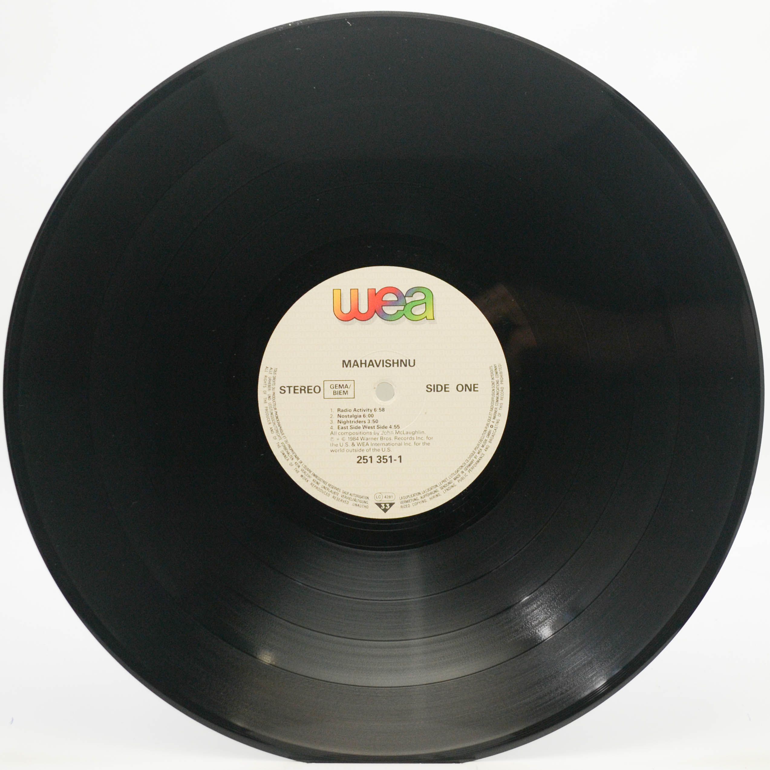 Mahavishnu — Mahavishnu, 1984