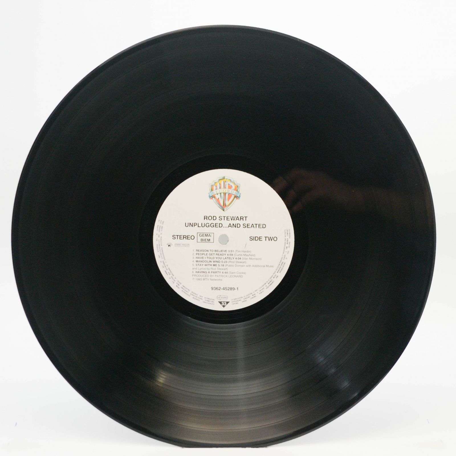 Rod Stewart — Unplugged ...And Seated, 1993