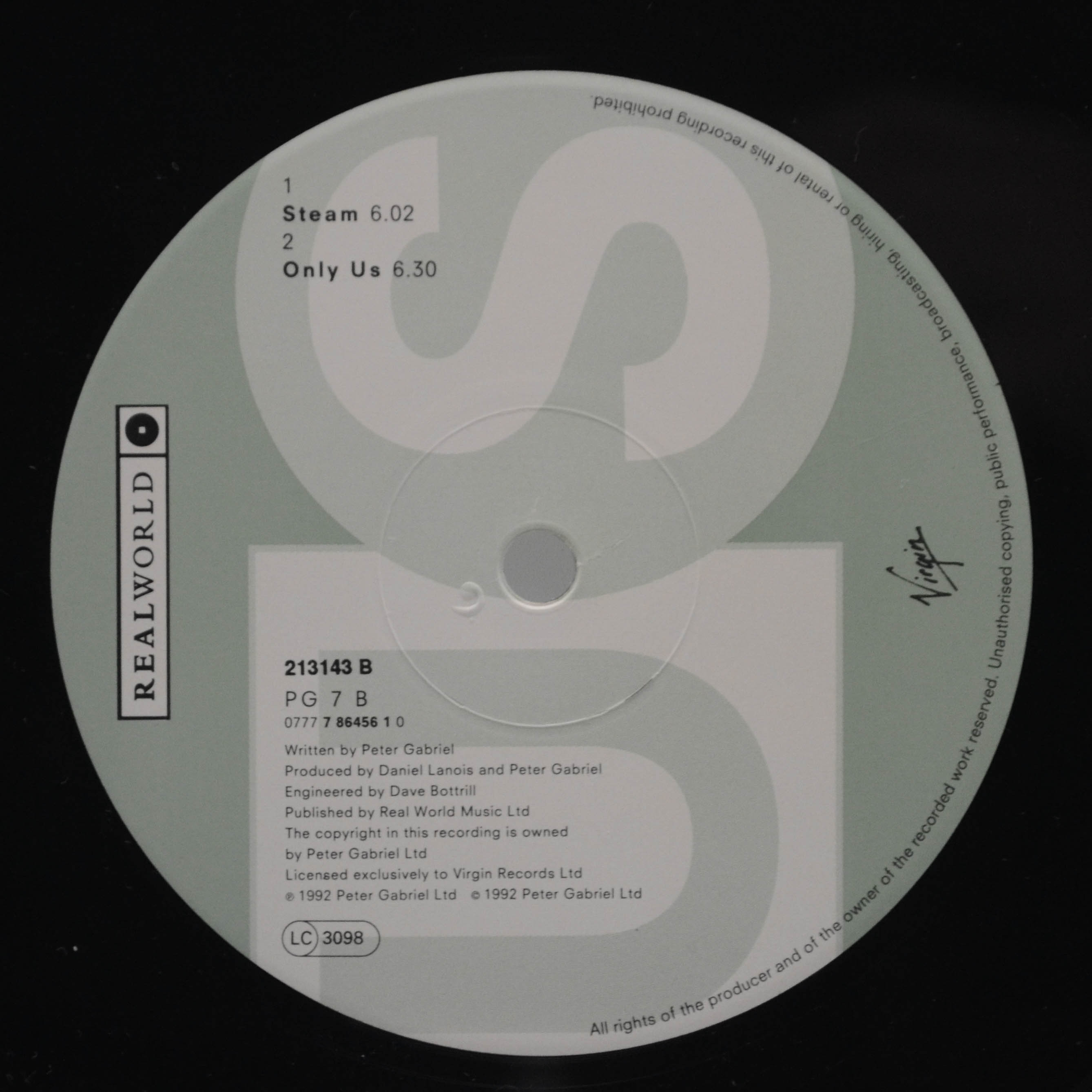 Peter Gabriel — Us (2LP), 1992