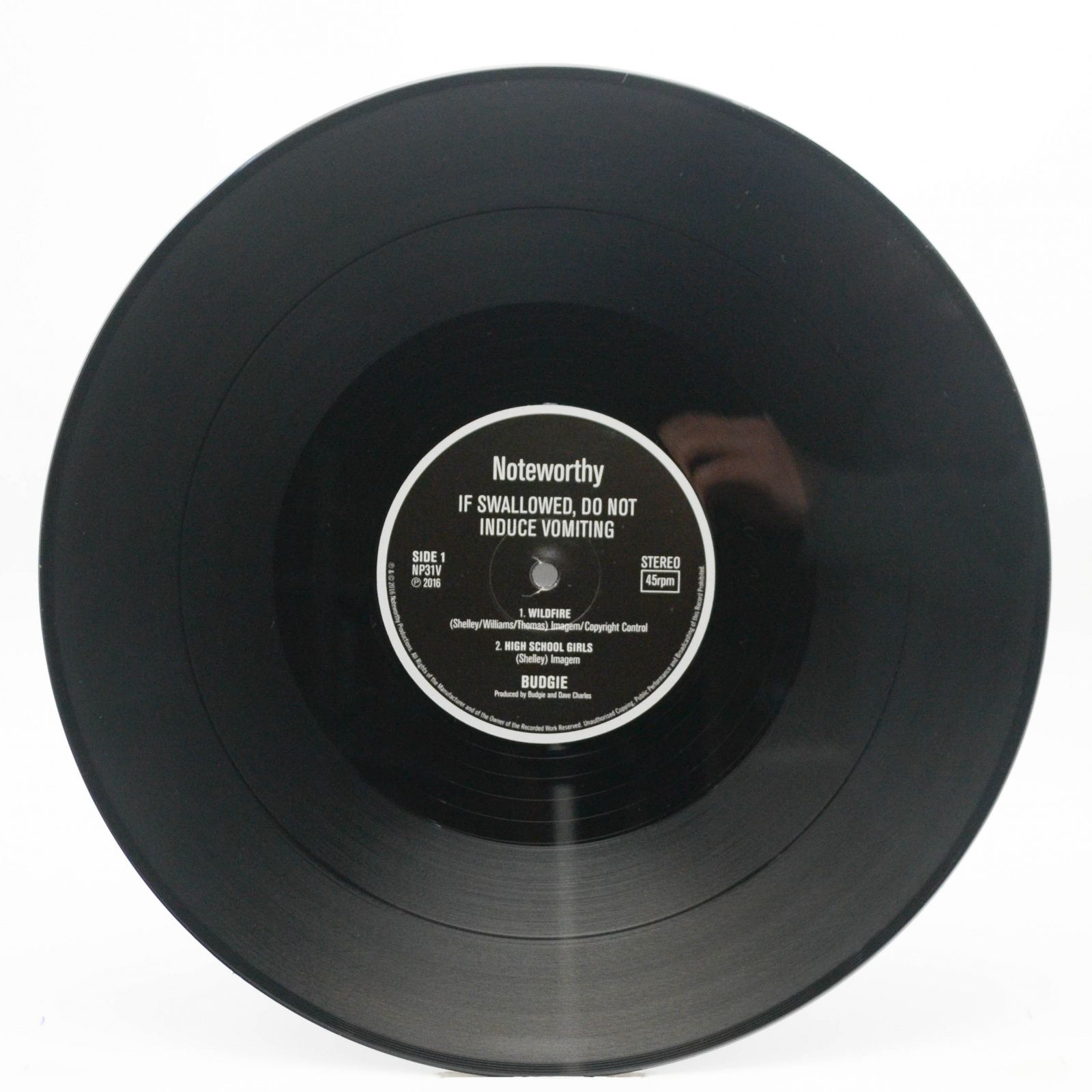 Budgie — If Swallowed, Do Not Induce Vomiting, 1980