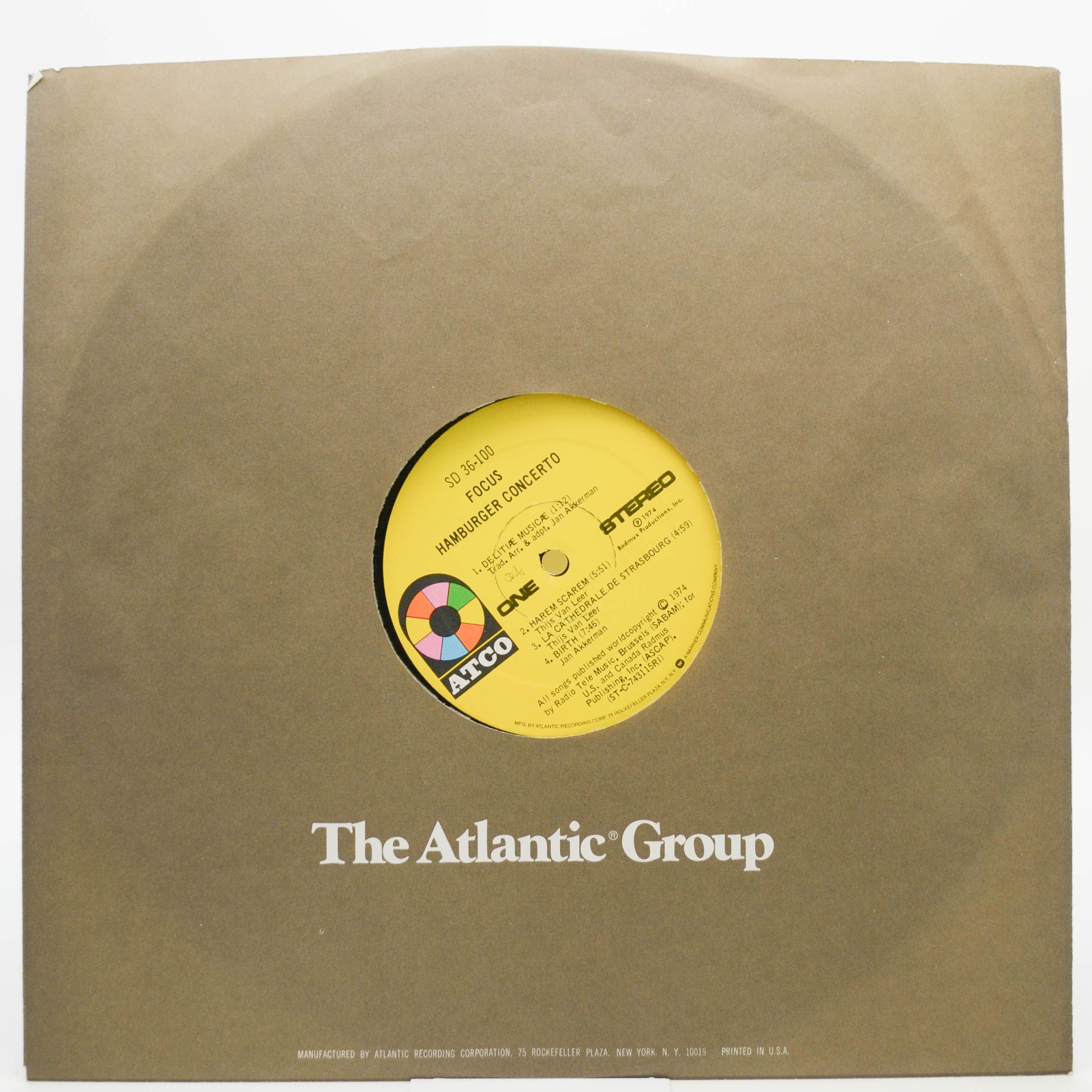 Focus — Hamburger Concerto (USA), 1974