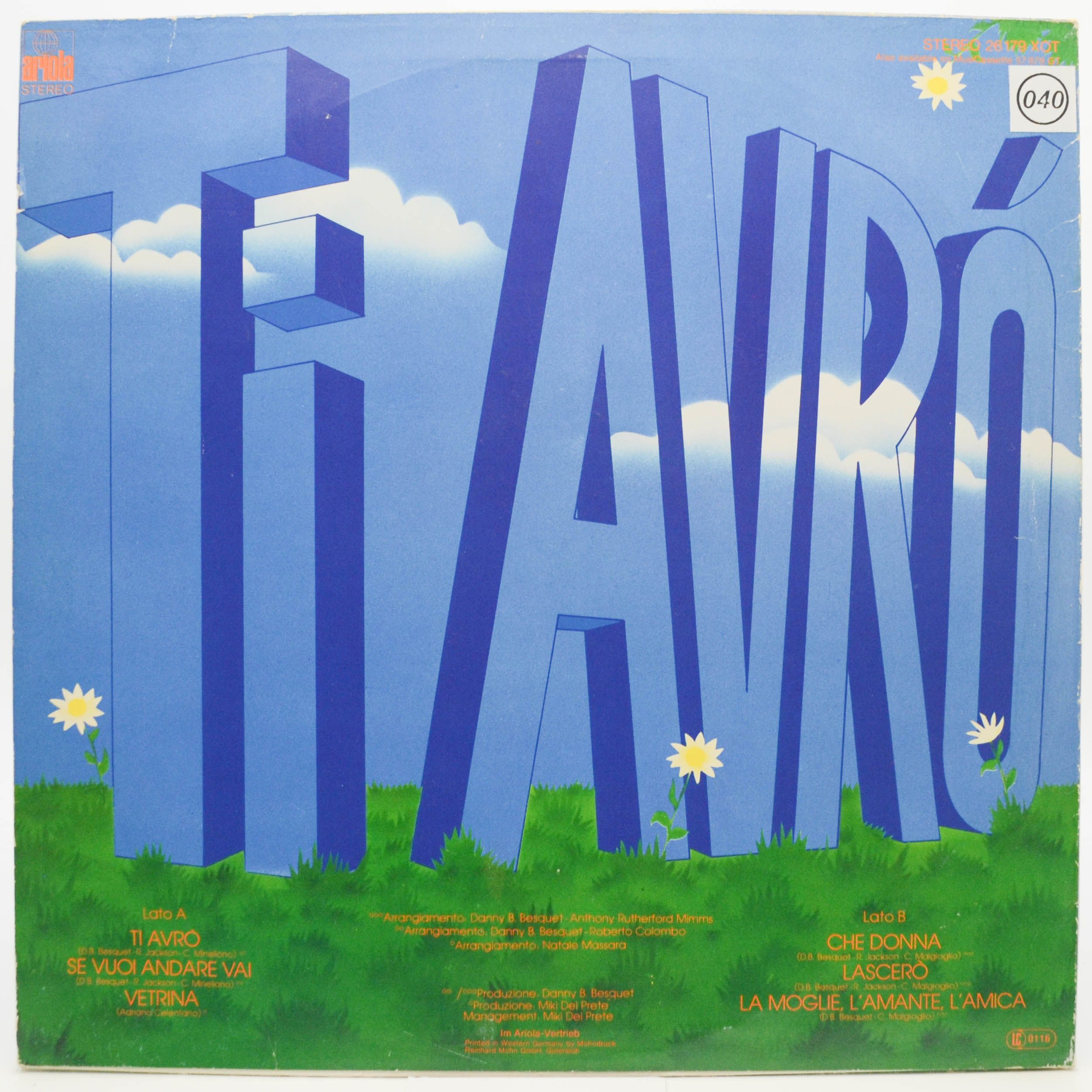 Adriano Celentano — Ti Avró, 1978