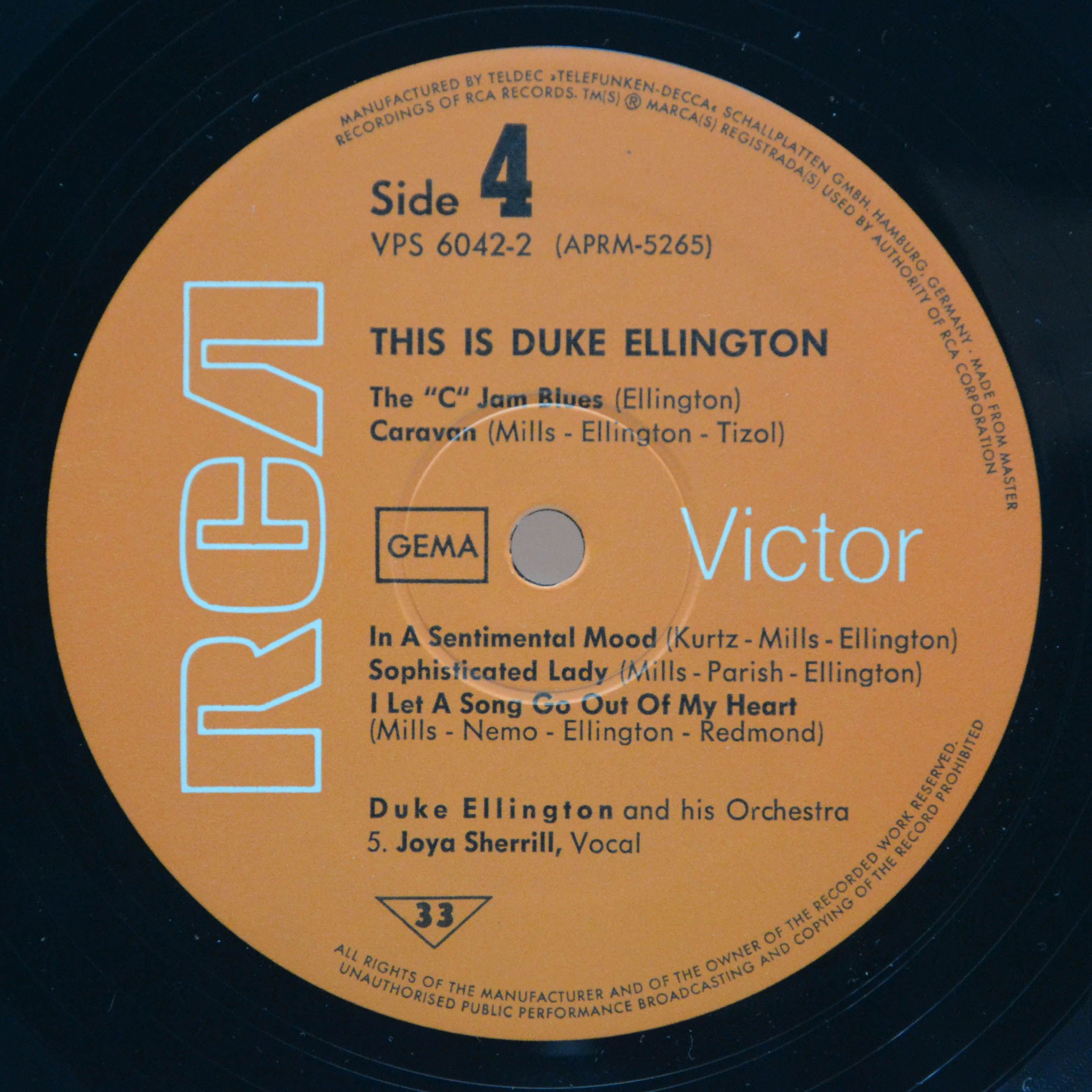 Duke Ellington — This Is Duke Ellington (2LP), 1971