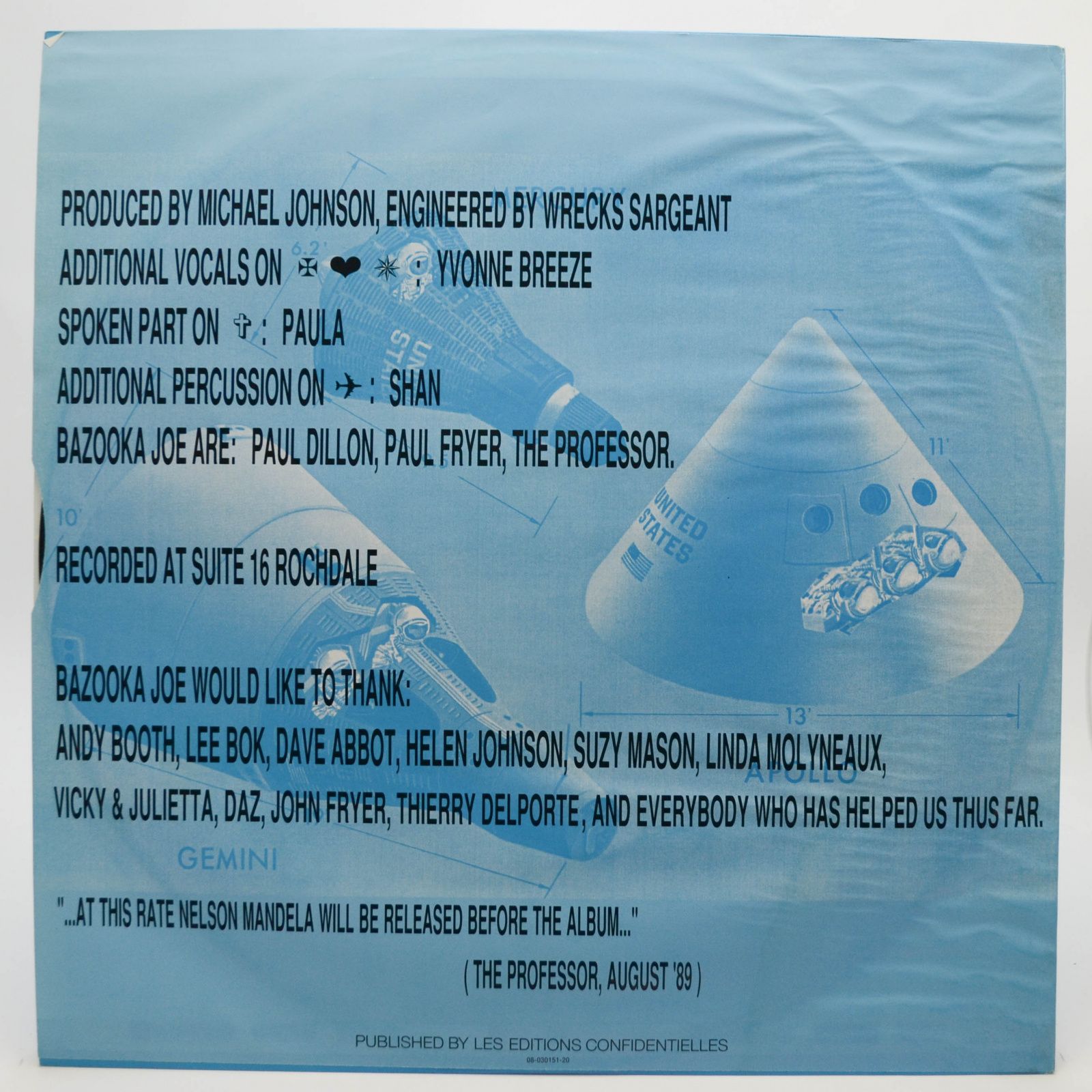 Bazooka Joe — Virtual World, 1990