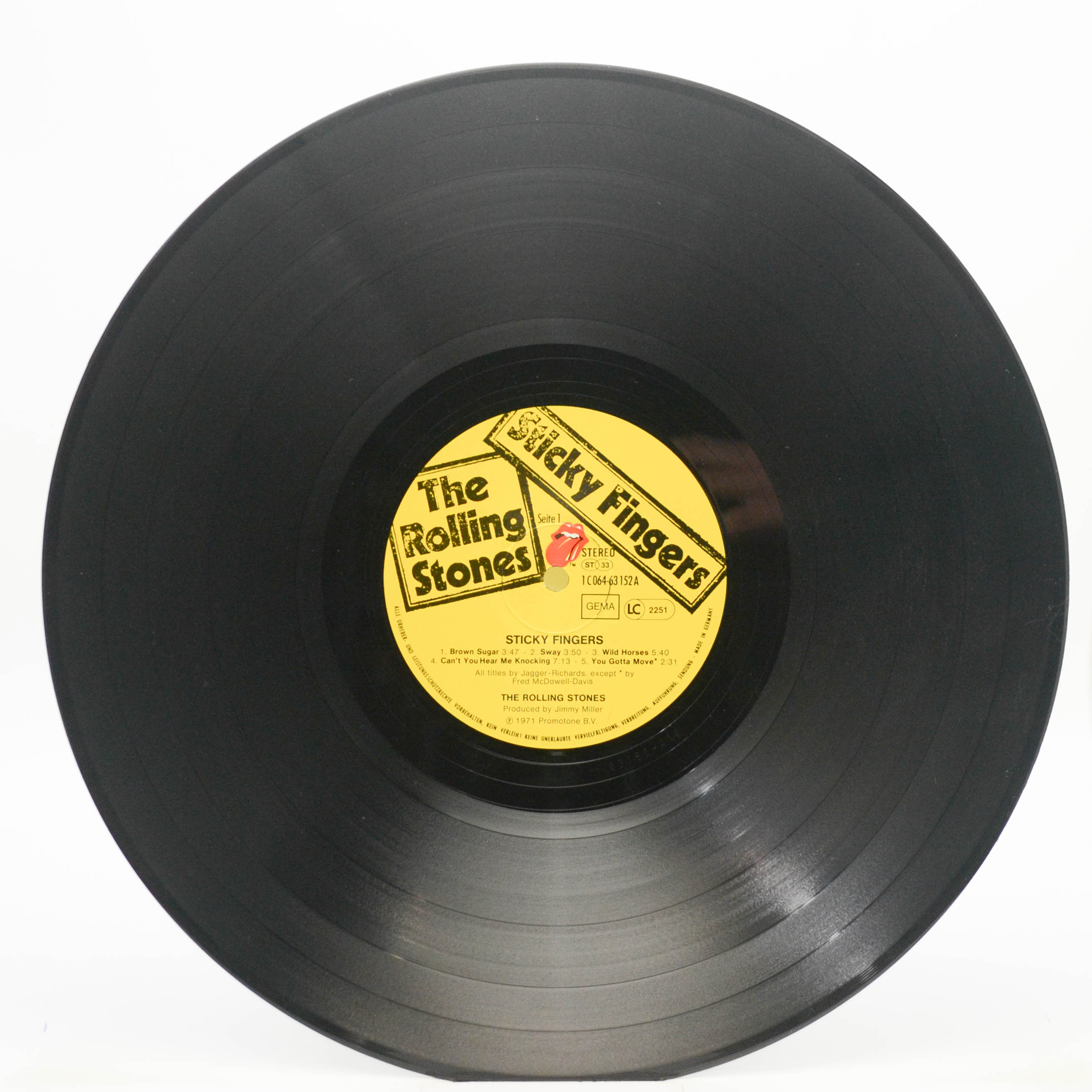 Rolling Stones — Sticky Fingers (Zipper), 1971