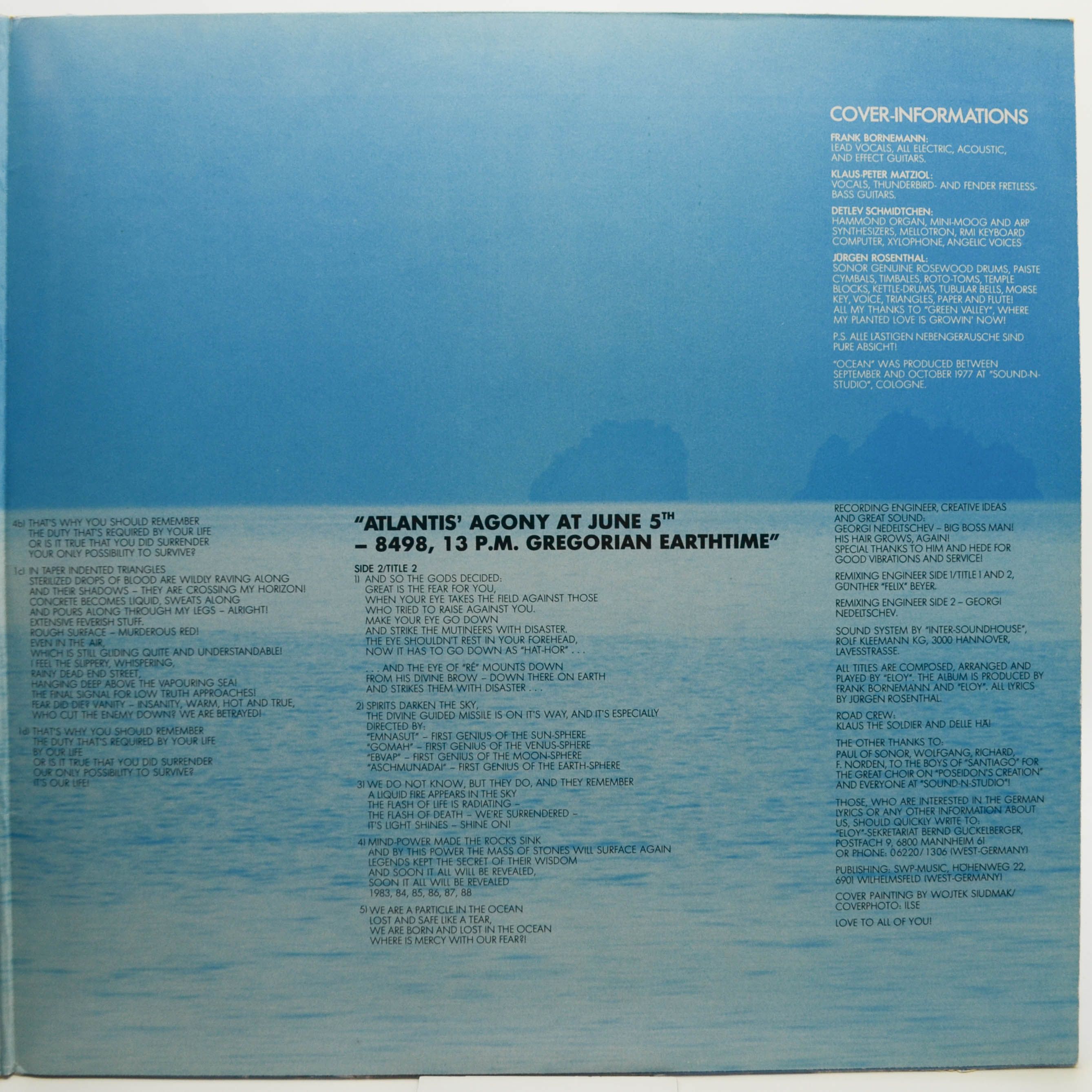 Eloy — Ocean, 1977