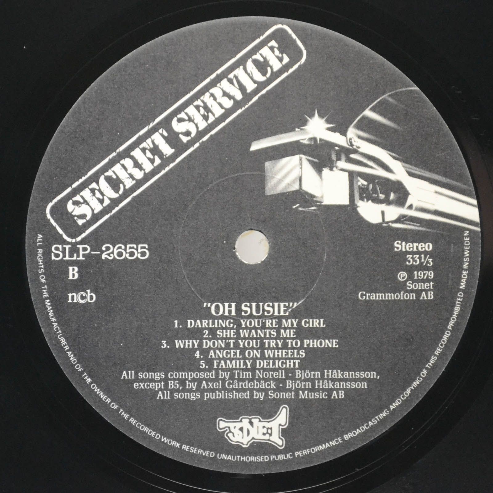 Secret Service — Oh Susie, 1979