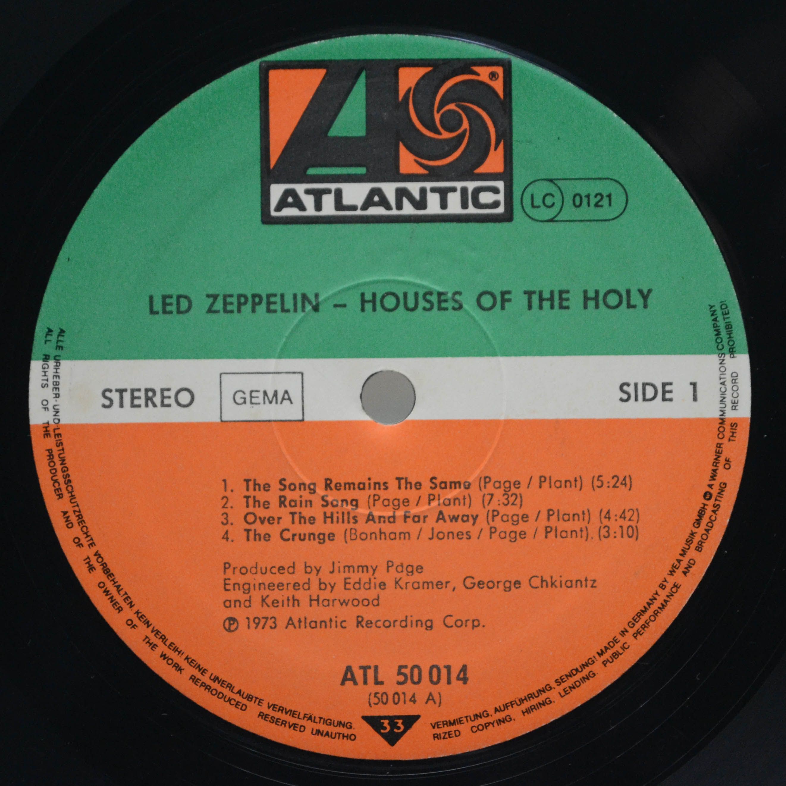 Led Zeppelin — Houses Of The Holy, 1973