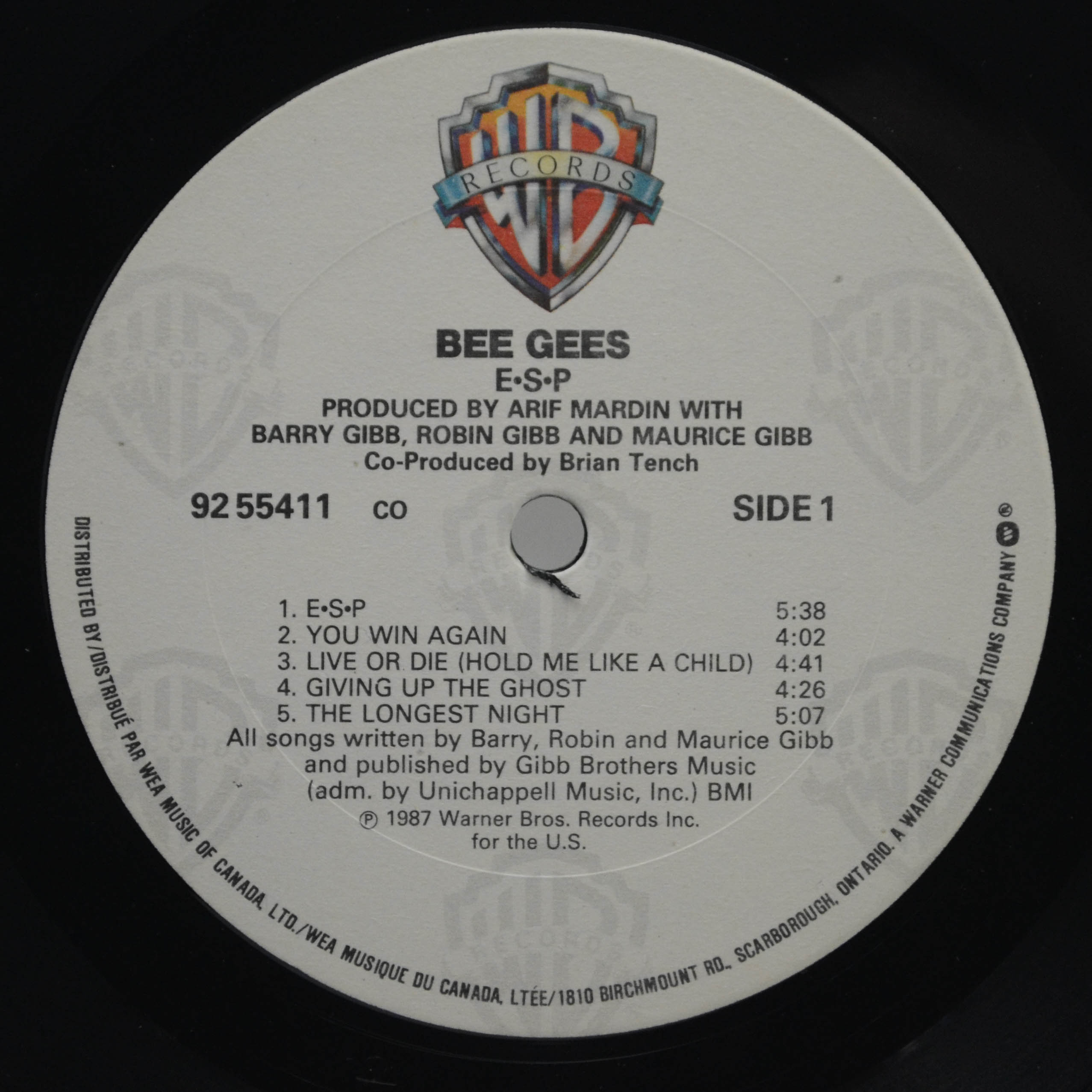 Bee Gees — E-S-P, 1987