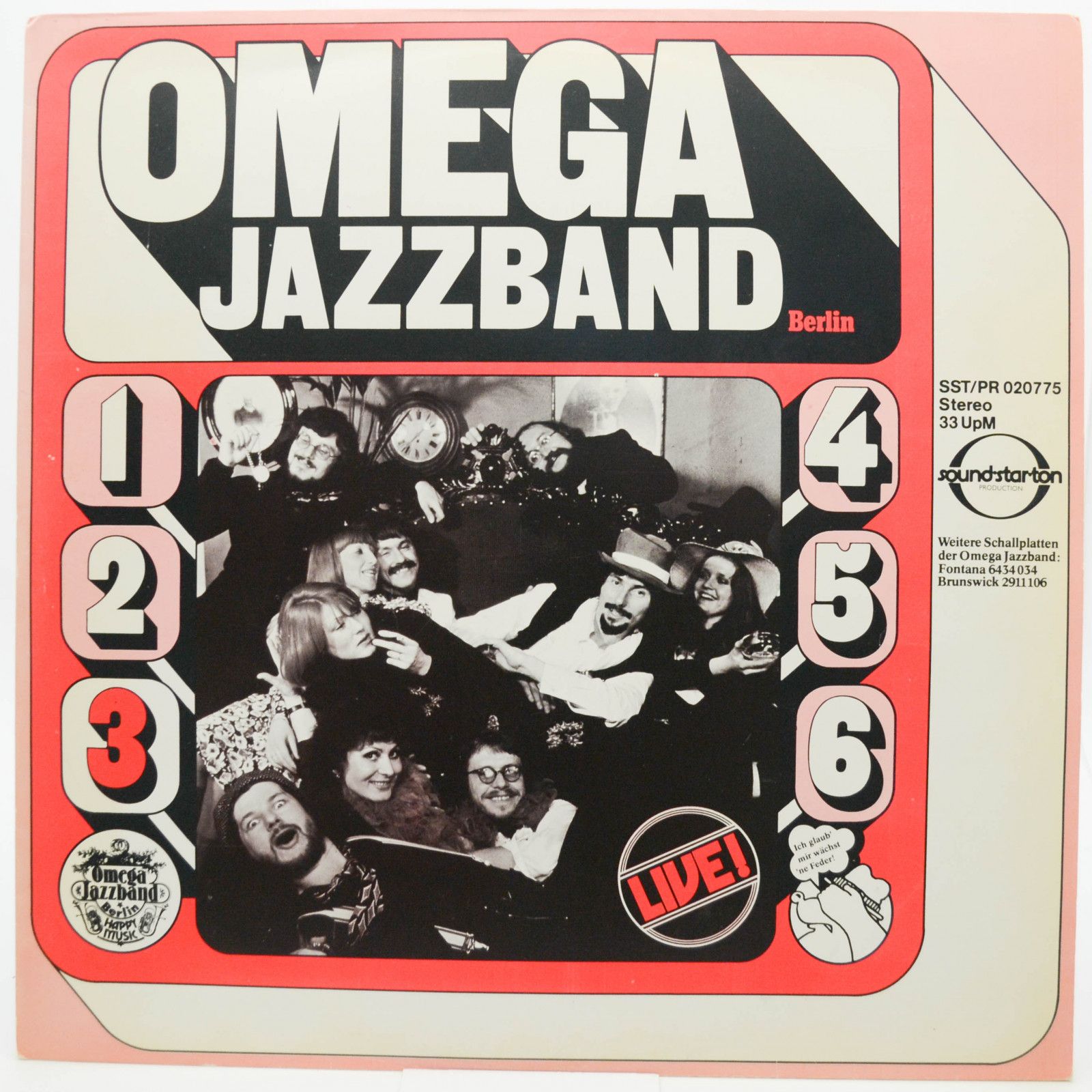 Omega Jazzband — 3 - LIVE!, 1975