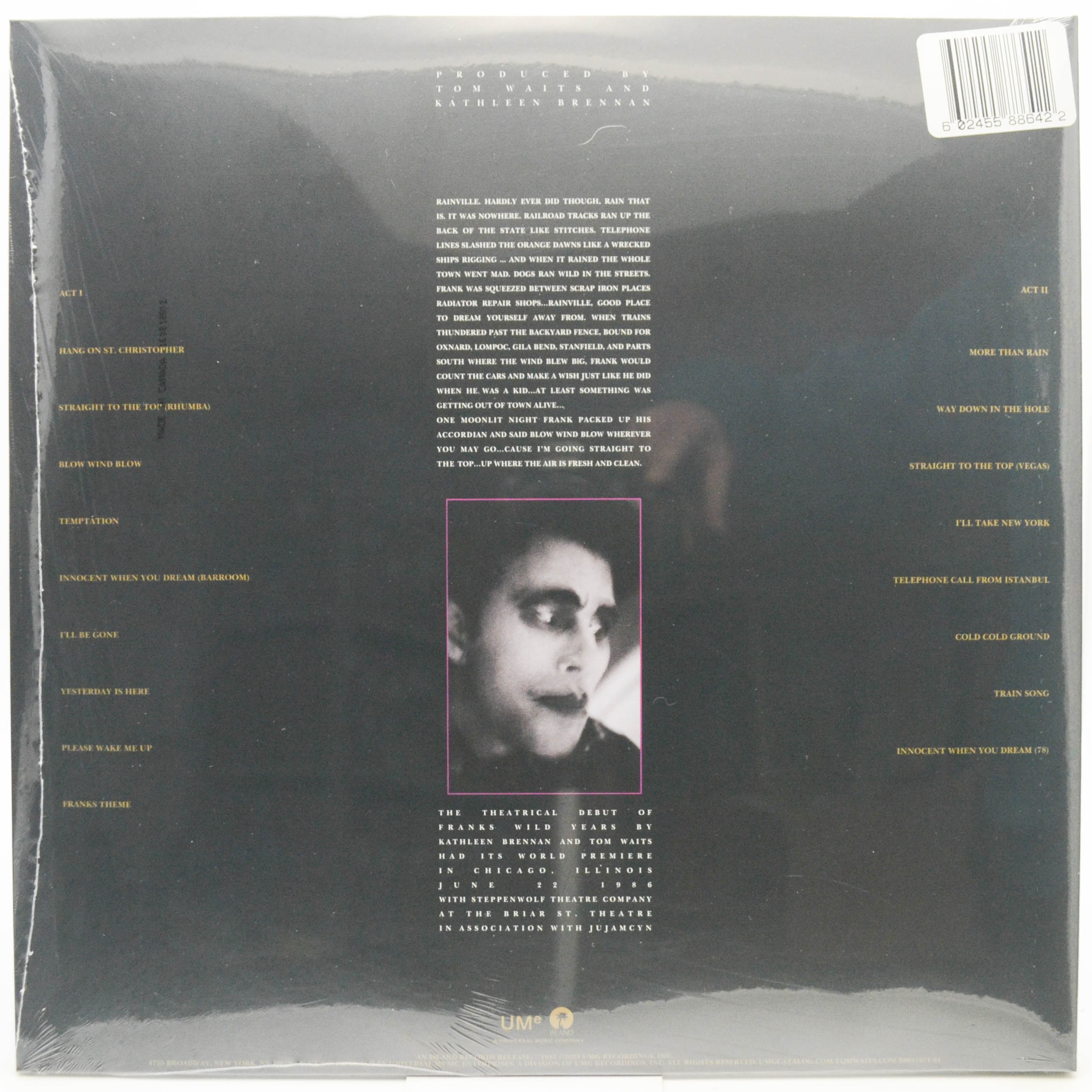 Tom Waits — Franks Wild Years, 1987