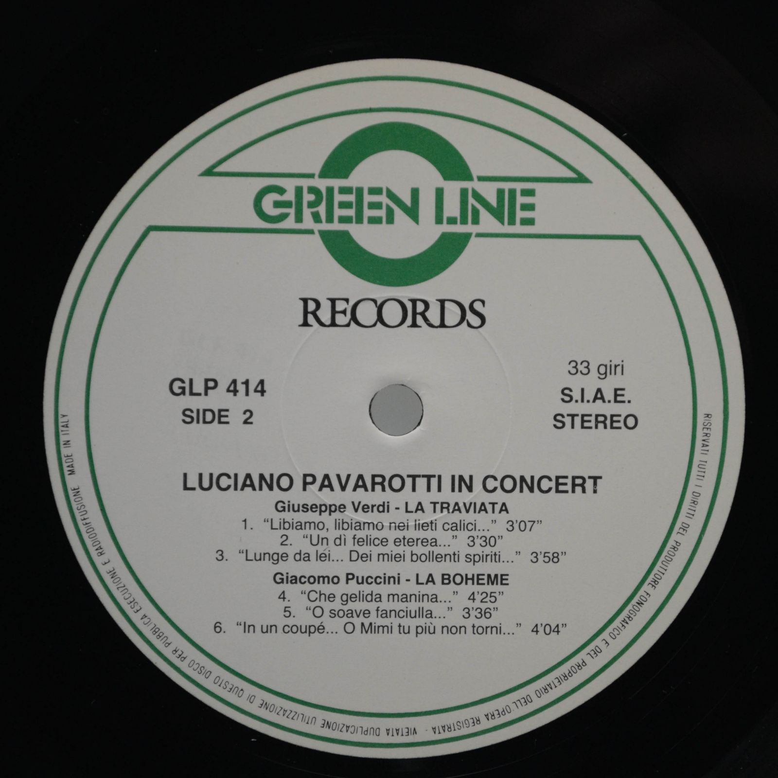 Luciano Pavarotti — In Concert (Italy), 1984