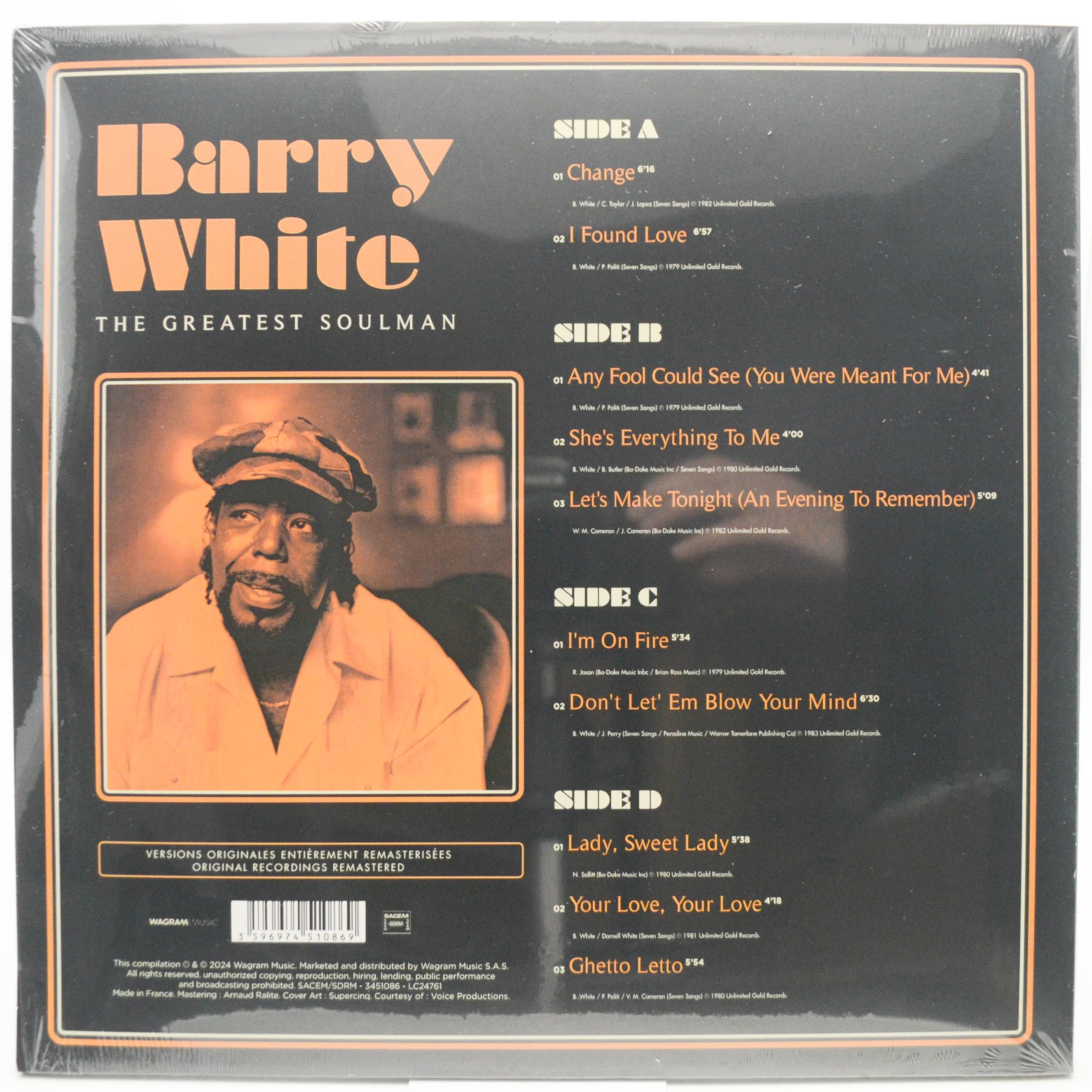 Barry White — The Greatest Soulman (2LP), 2024