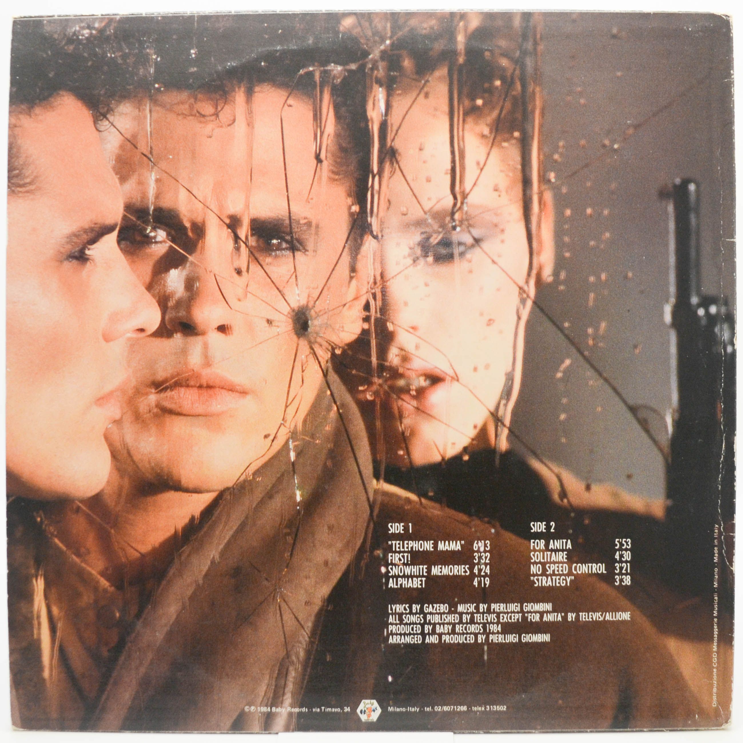 Gazebo — Telephone Mama (1-st, Italy), 1984