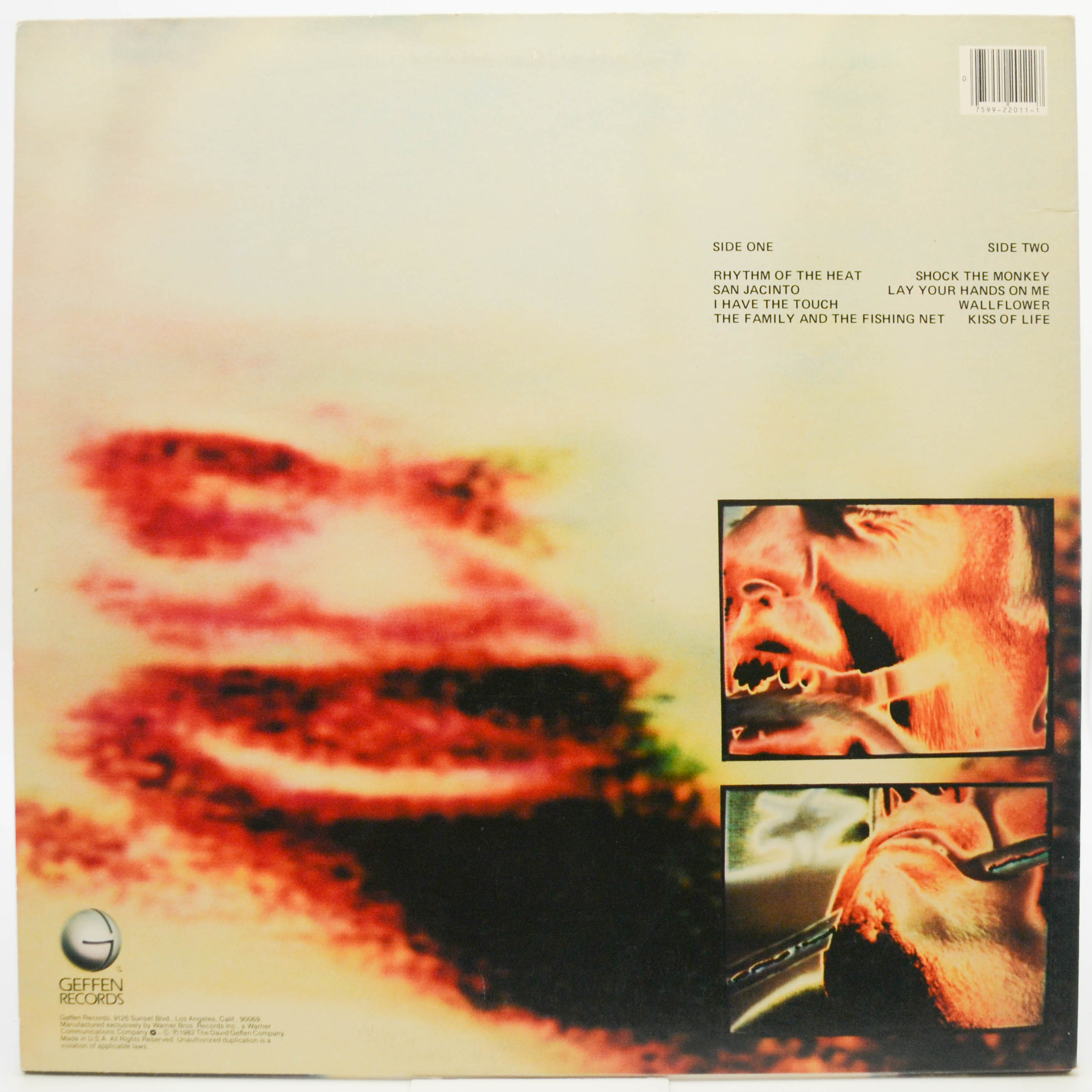 Peter Gabriel — Security (USA), 1982