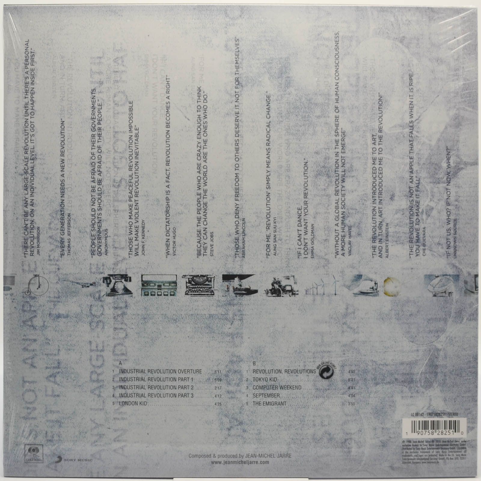 Jean-Michel Jarre — Revolutions, 1988