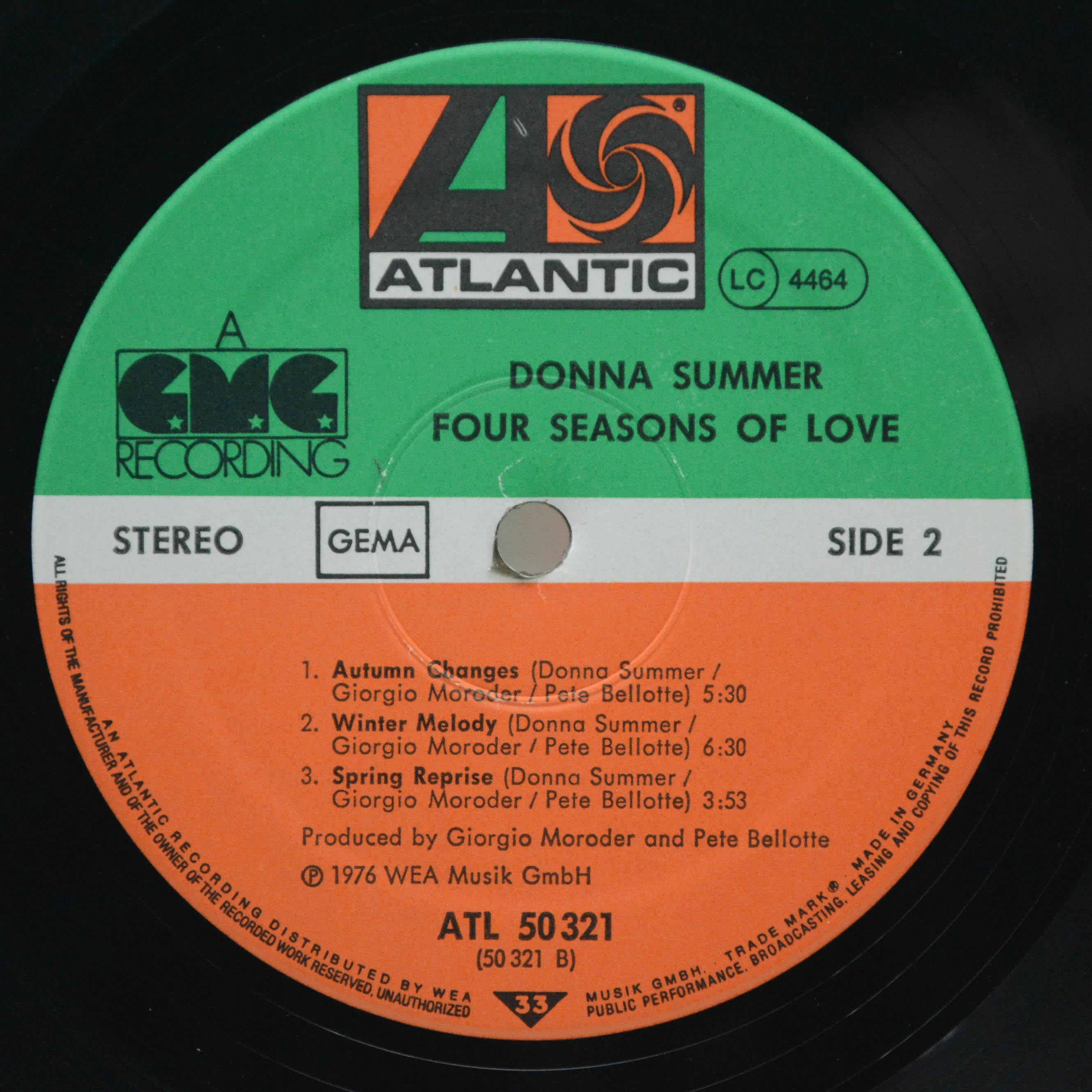 Donna Summer — Four Seasons Of Love, 1977