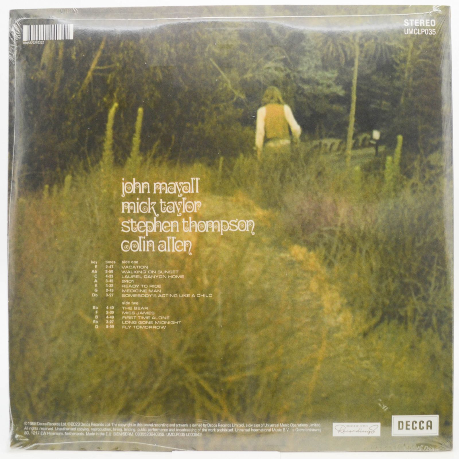 John Mayall — Blues From Laurel Canyon, 1968