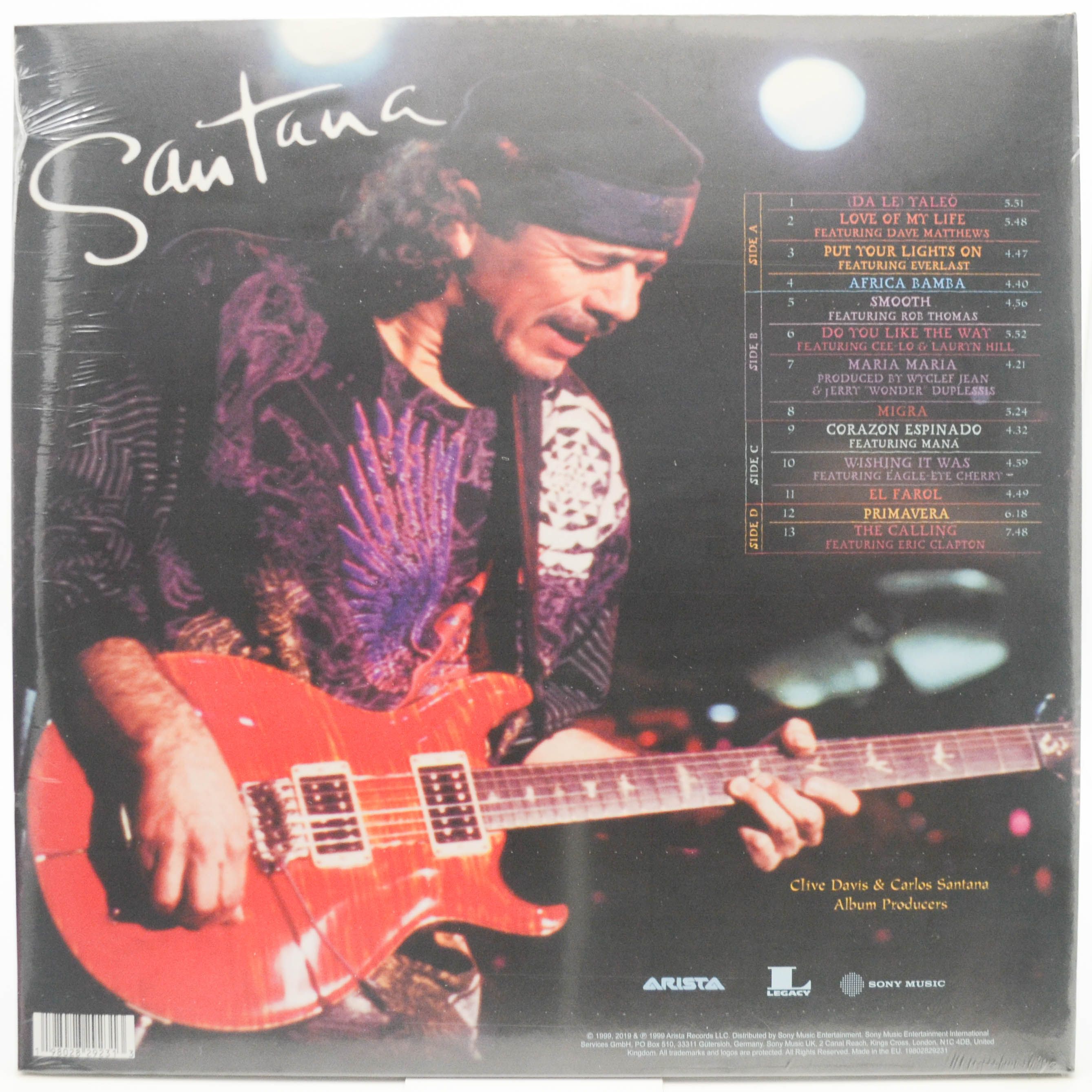 Santana — Supernatural (2LP), 1999