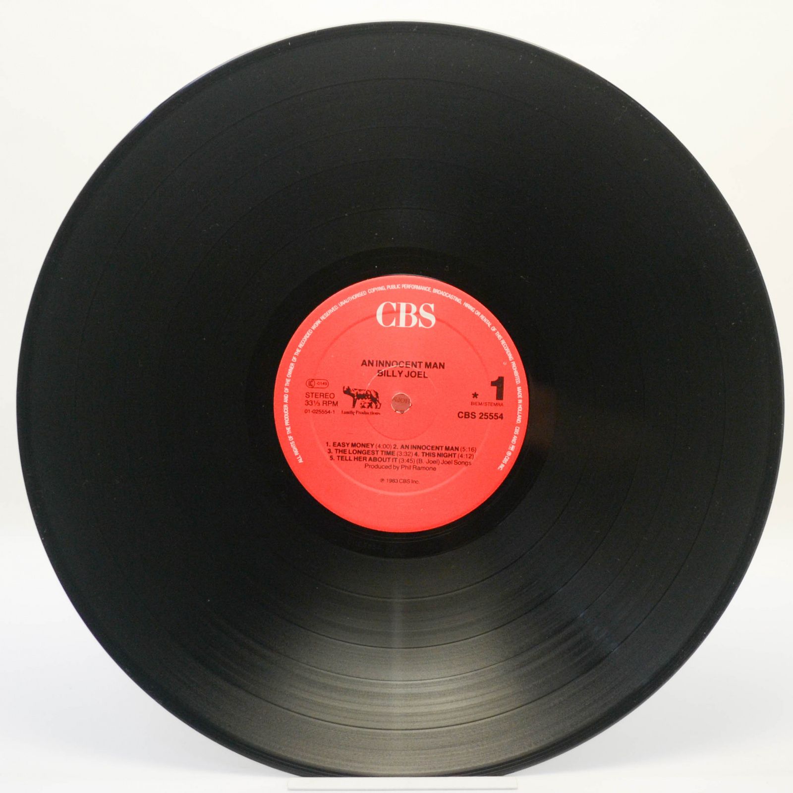 Billy Joel — An Innocent Man, 1983