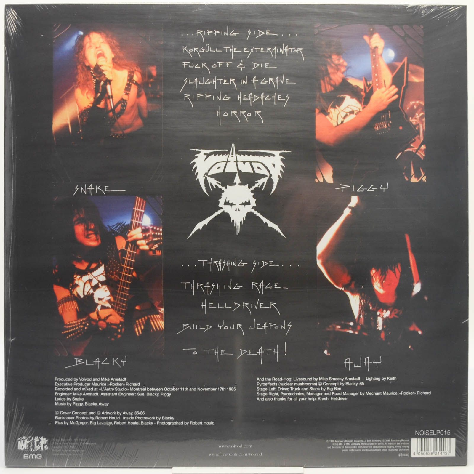 Voïvod — Rrröööaaarrr, 1986