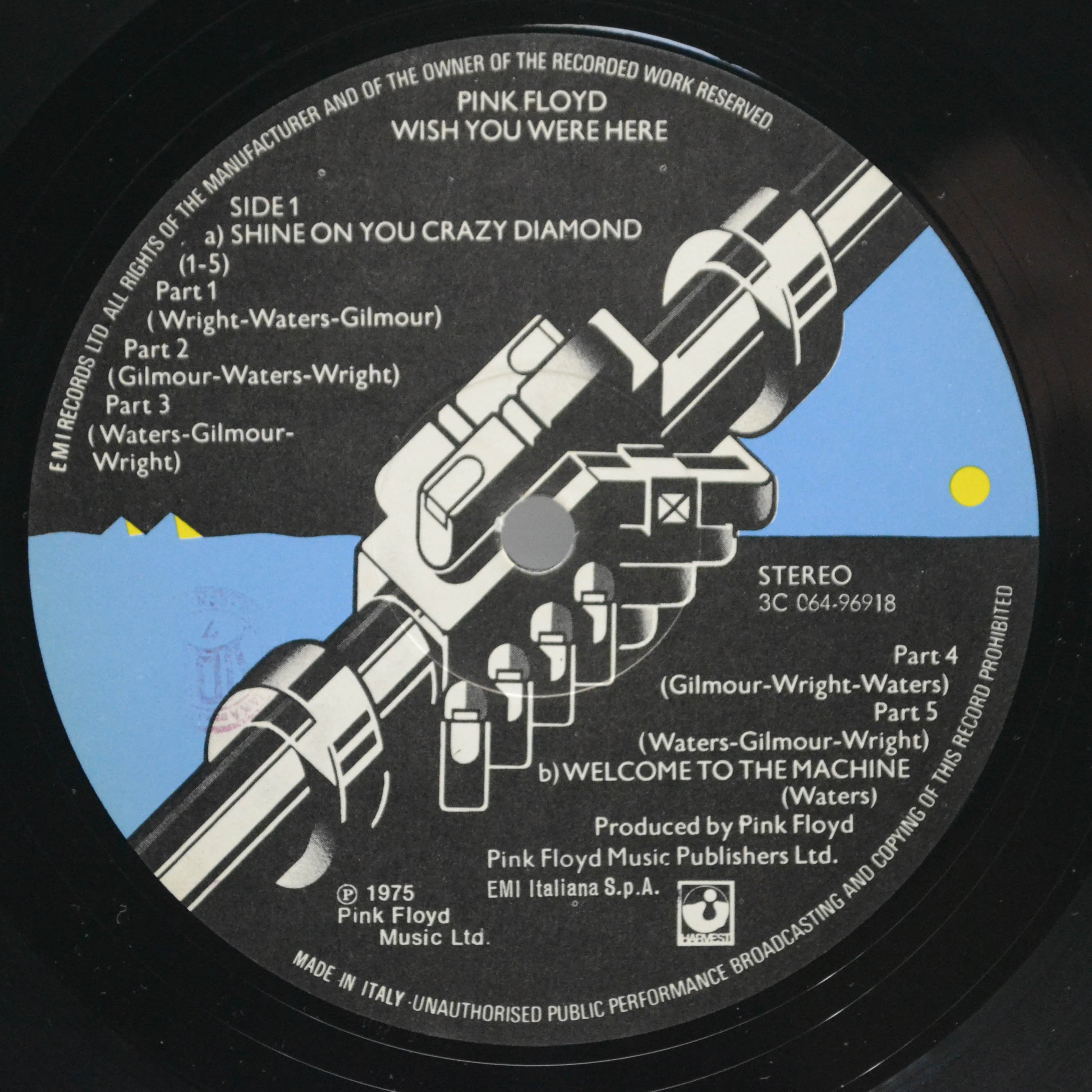 Pink Floyd — Wish You Were Here, 1975