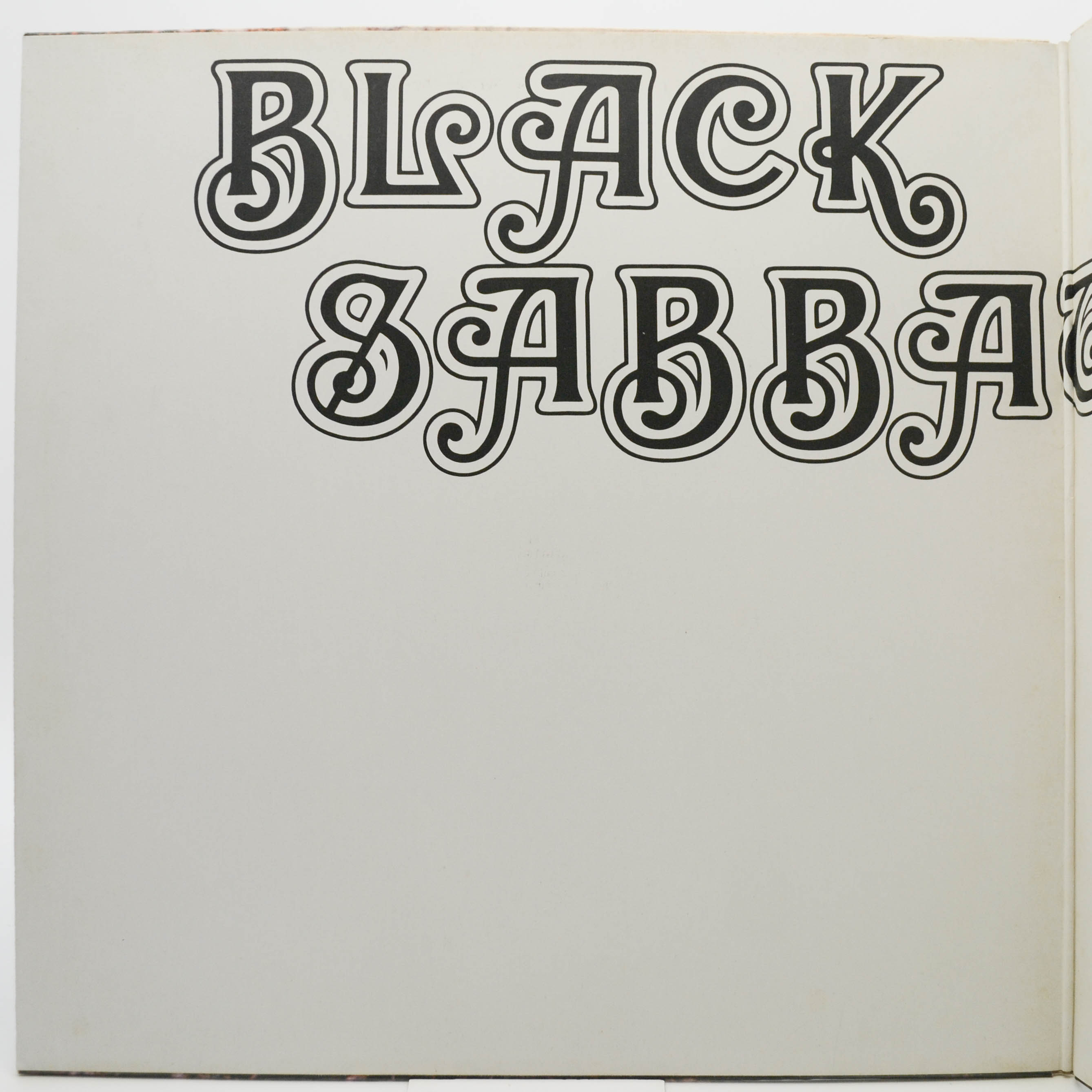 Black Sabbath — Black Sabbath (UK), 1970