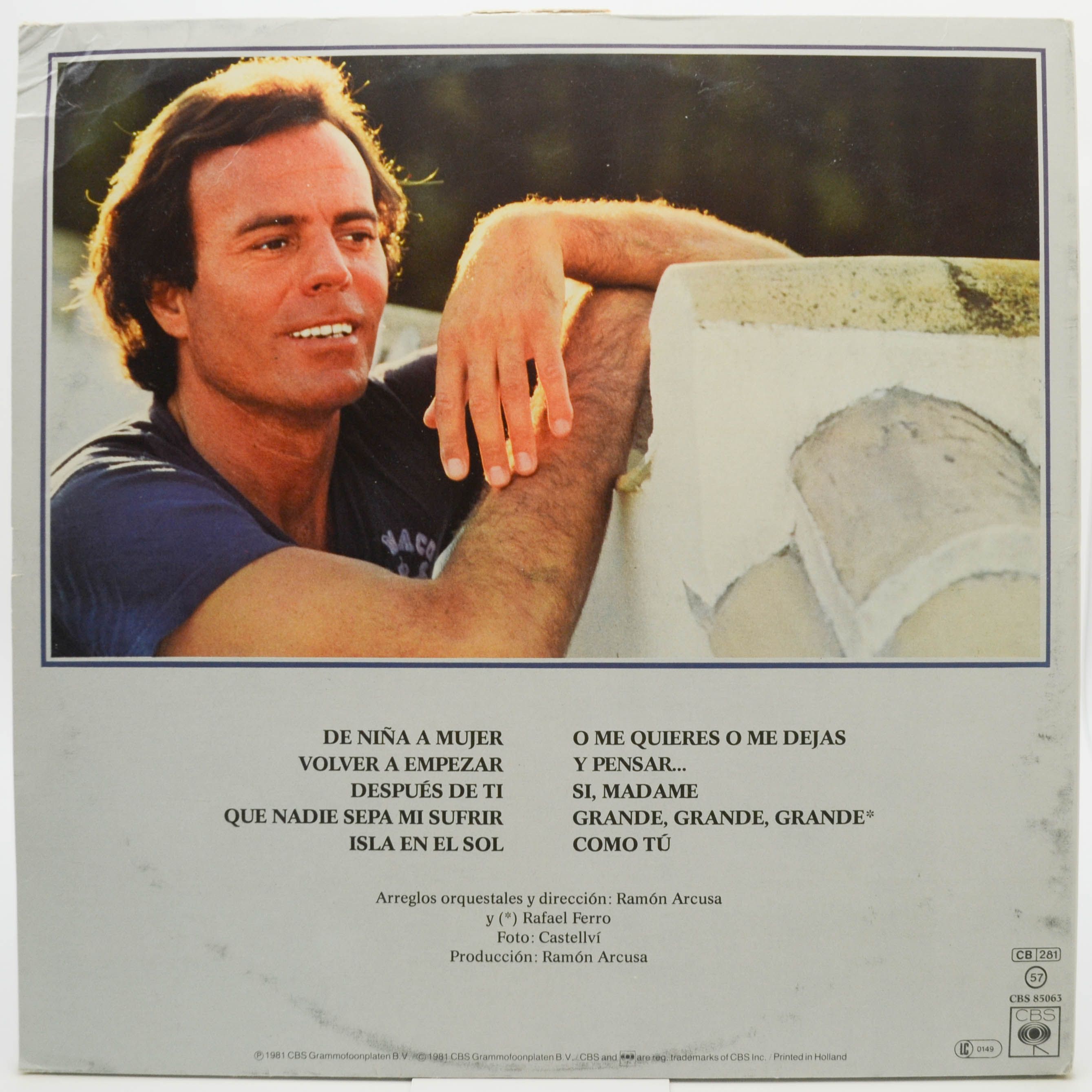Julio Iglesias — De Niña A Mujer, 1981